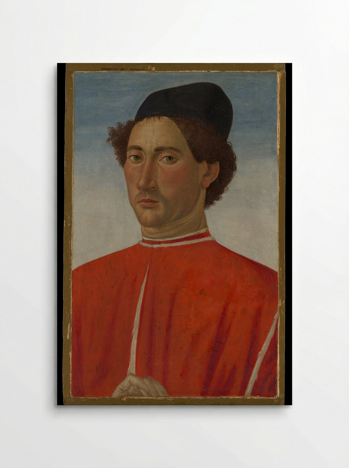 Portrait of a Man - Cosimo Rosselli - Poster