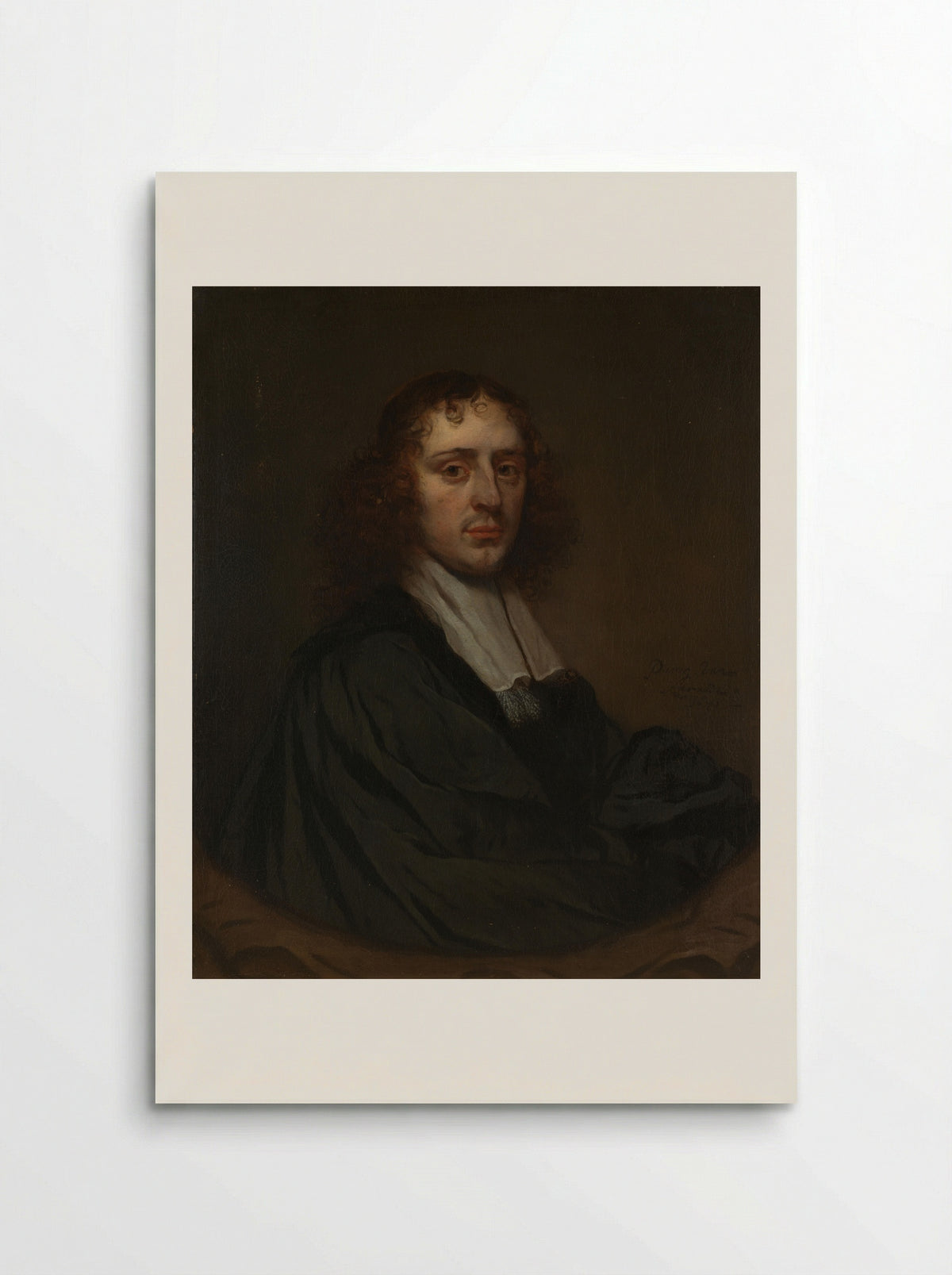 Portrait of a Man - Pieter van Anraedt - Poster