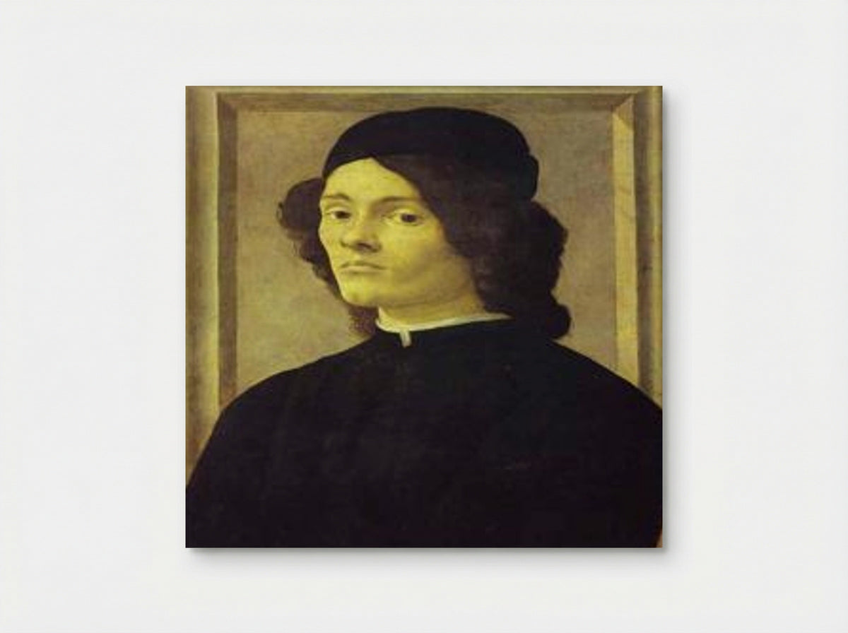 Portrait of a Man - Sandro Botticelli - Poster