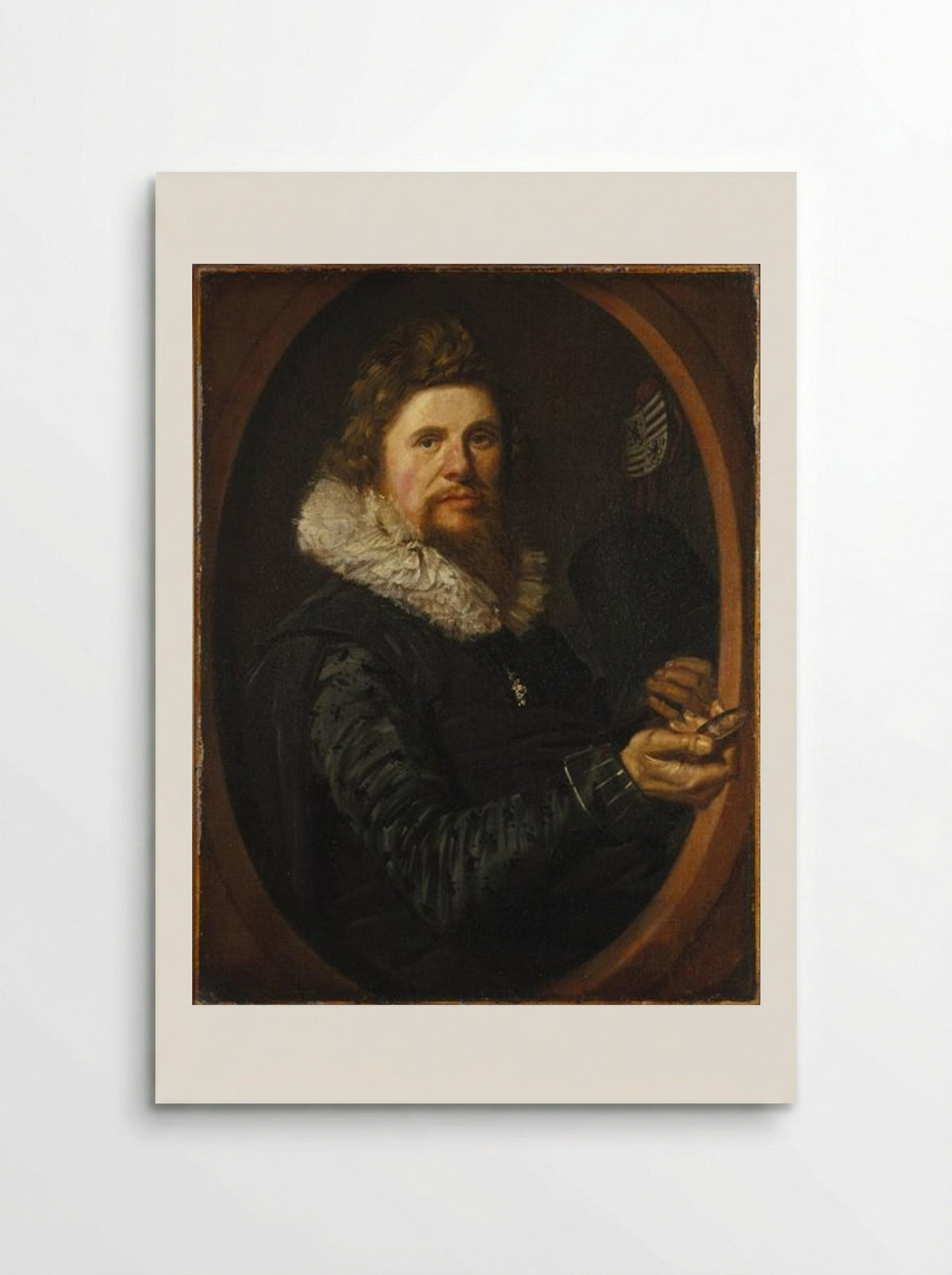 Portrait of a Man - Frans Hals - Poster