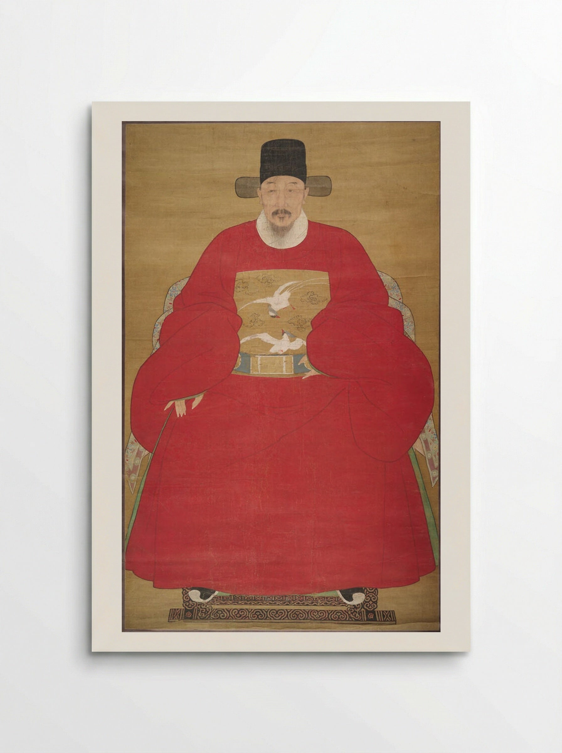 Portrait of a Seated Civil Official - Unknown Artist - Poster