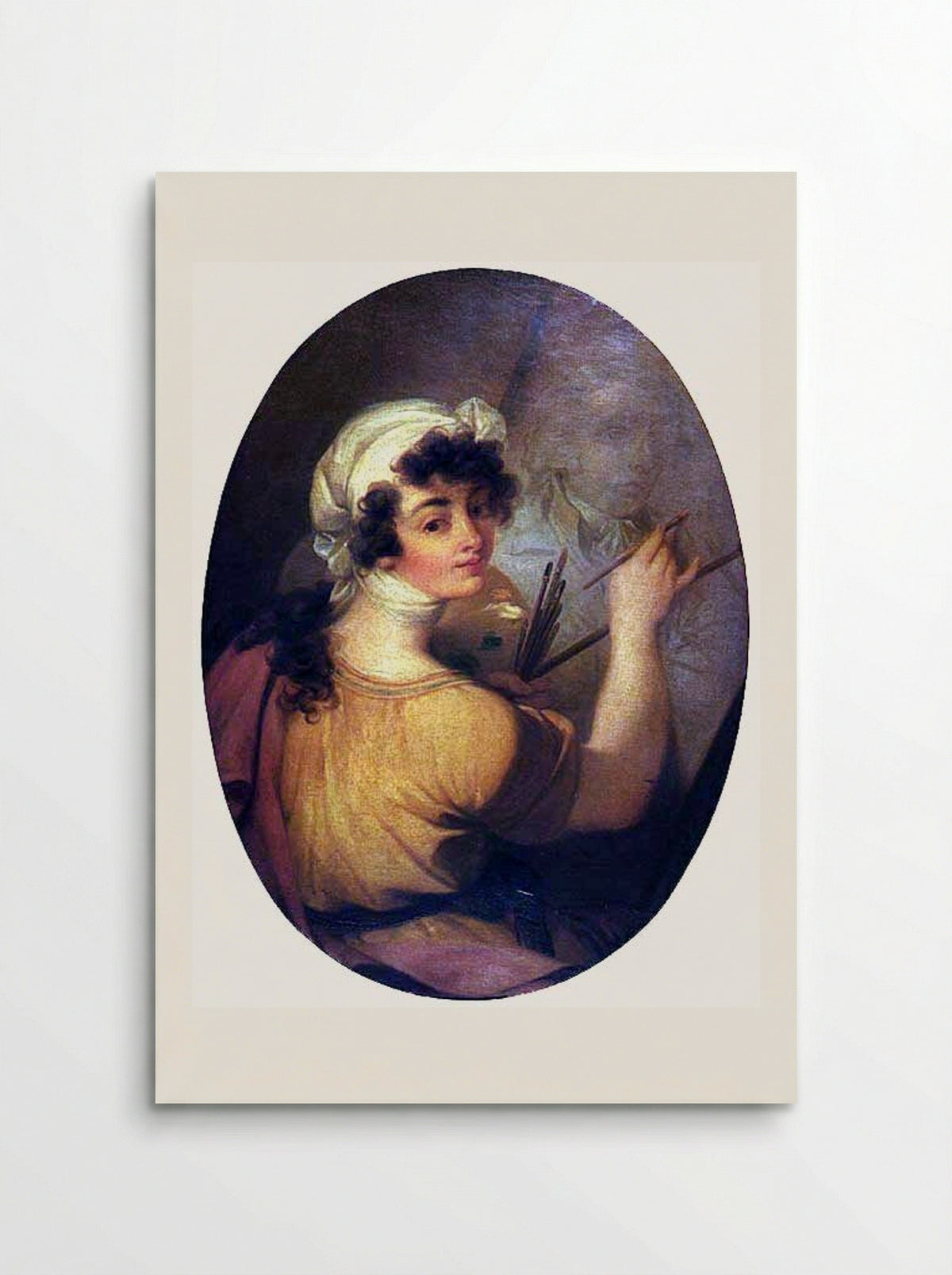 Portrait of a Woman (Painter) - Vieira Portuense - Poster