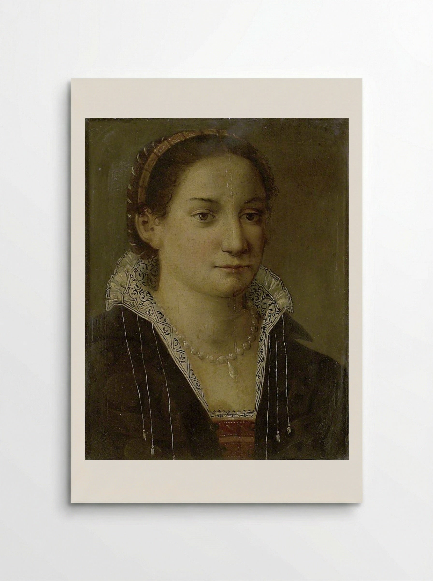 Portrait of a Woman - Agnolo Bronzino - Poster