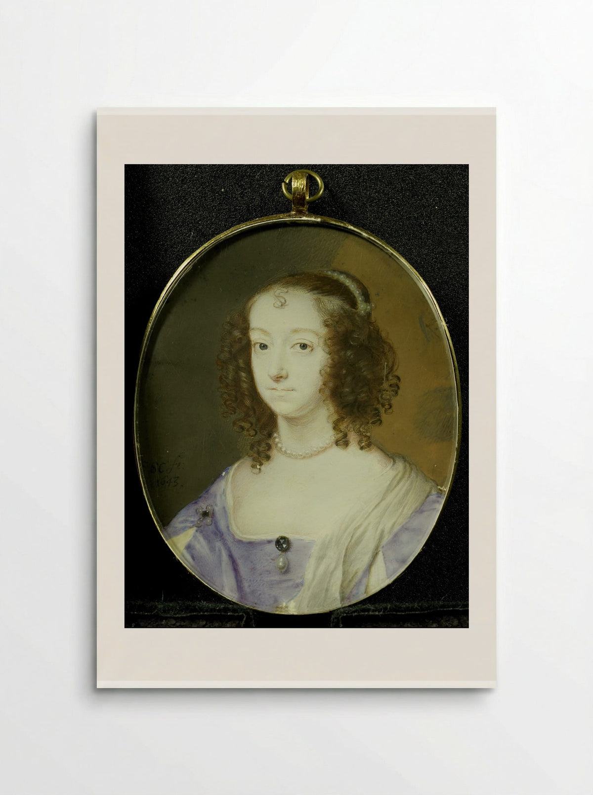 Portrait of a Woman - Samuel Cooper - Poster
