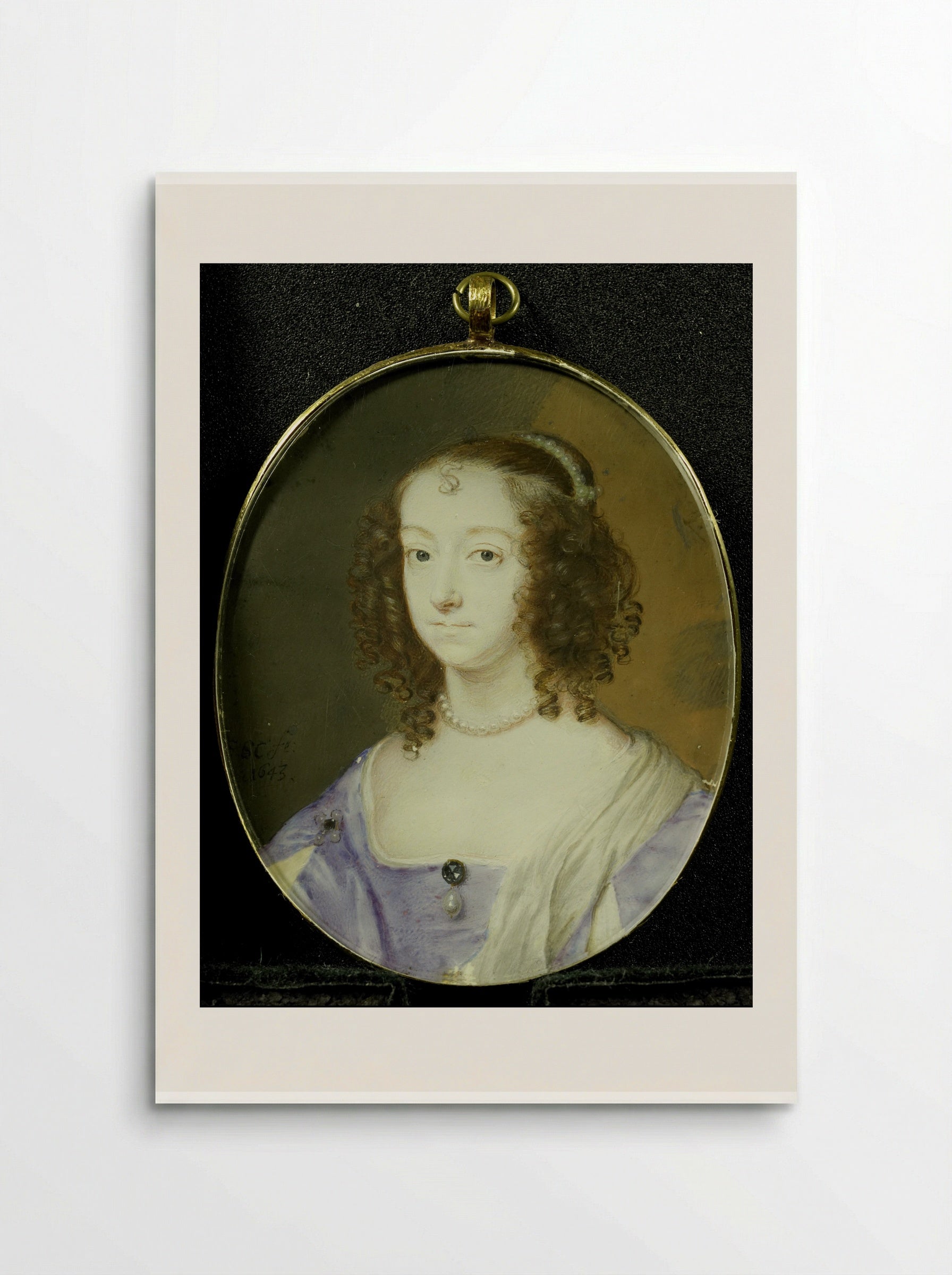 Portrait of a Woman - Samuel Cooper - Poster