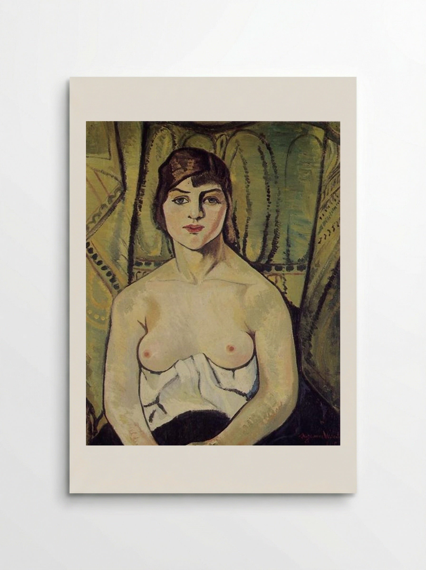 Portrait of a Woman - Suzanne Valadon - Poster