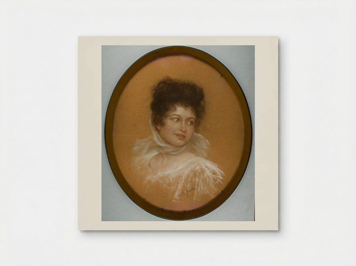 Portrait of a Woman - William Valentine Schevill - Poster