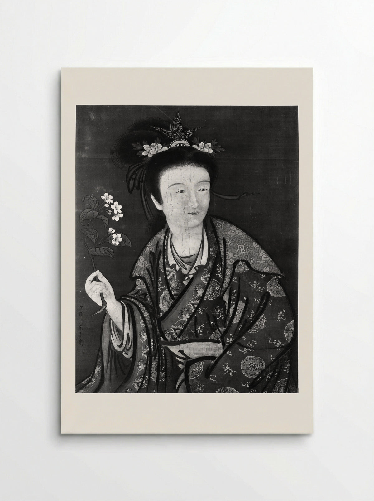 Portrait of a Woman - Tsukioka Sessai - Poster