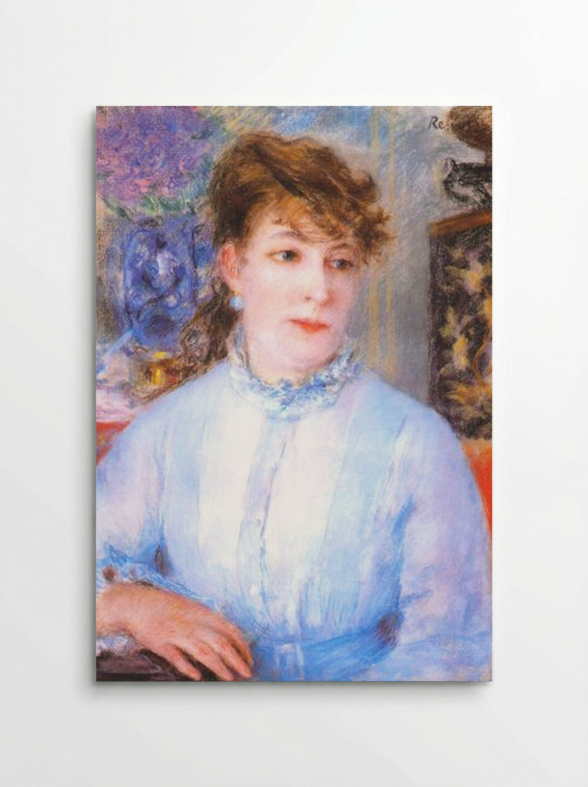 Portrait of a Woman - Pierre-Auguste Renoir - Poster