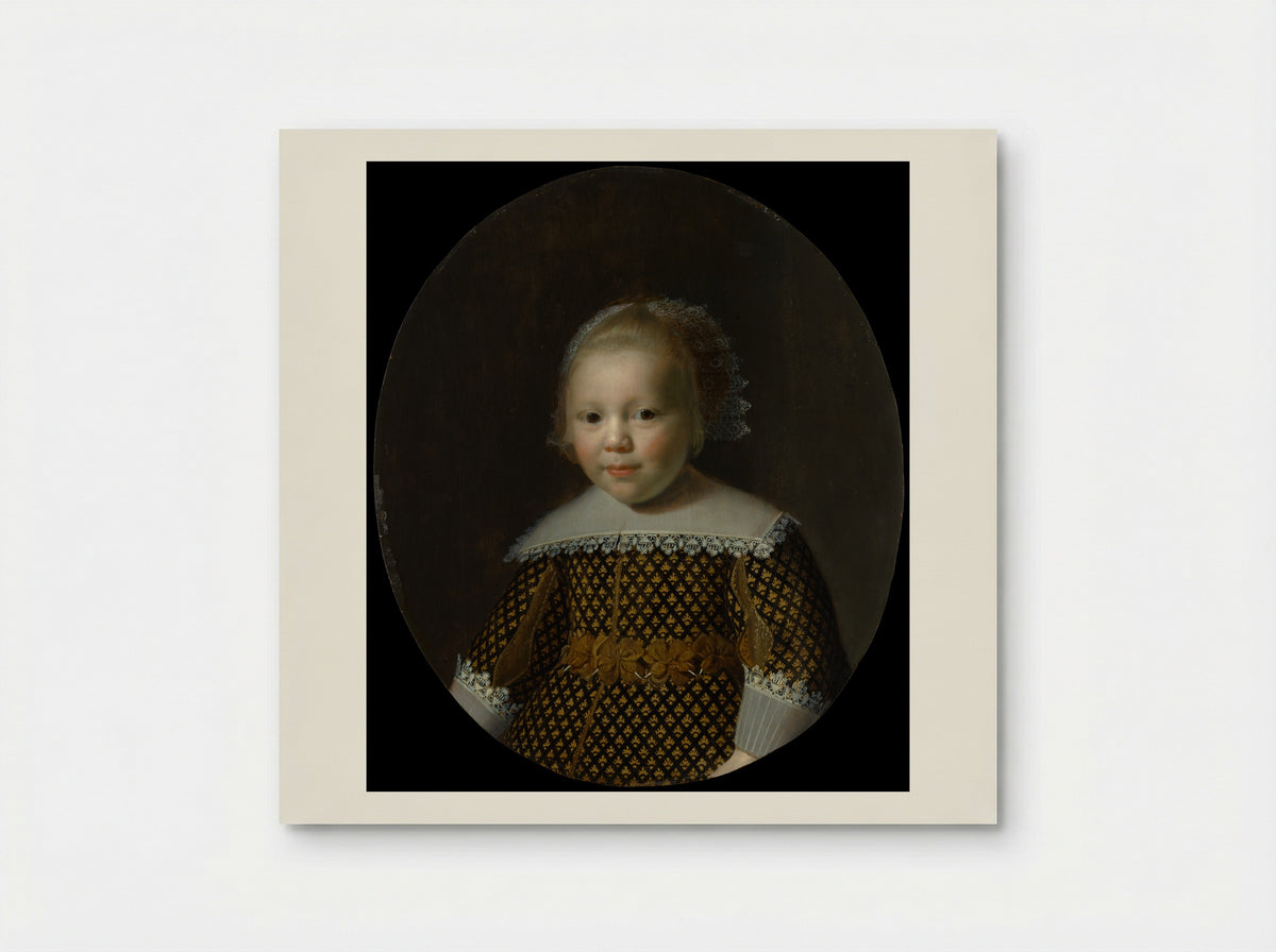 Portrait of a Young Boy - Paulus Moreelse - Poster