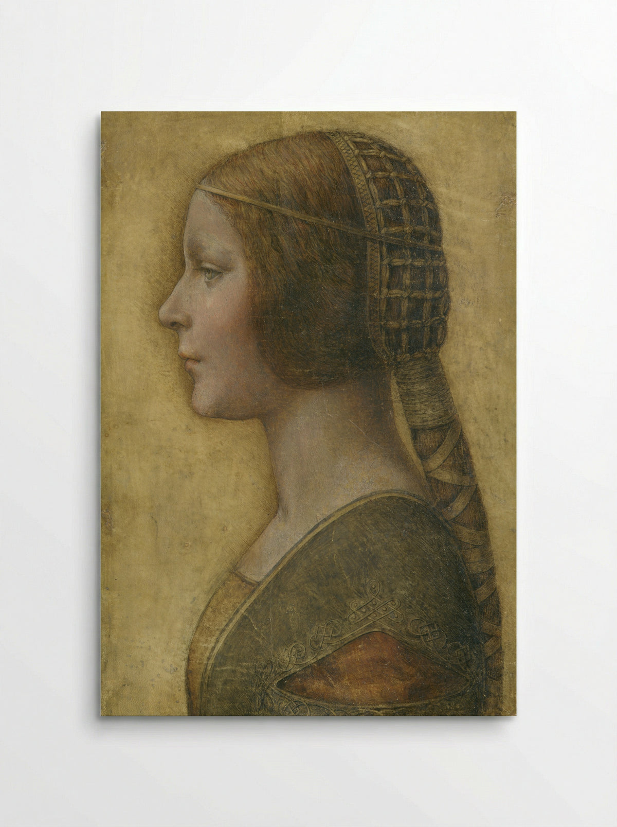 Portrait of a Young Fiancée - Leonardo da Vinci - Poster