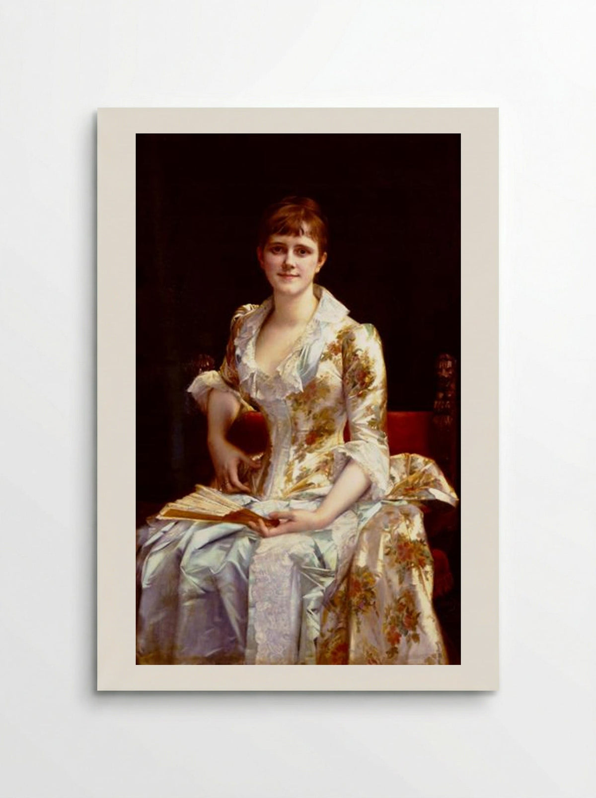 Portrait of a Young Lady - Alexandre Cabanel - Poster