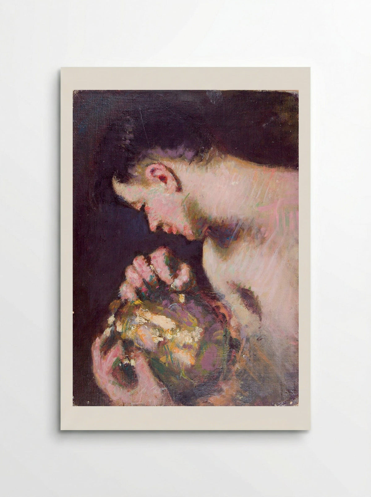 Portrait of a Young Man Holding a Coffeepot - Denman Waldo Ross - Poster