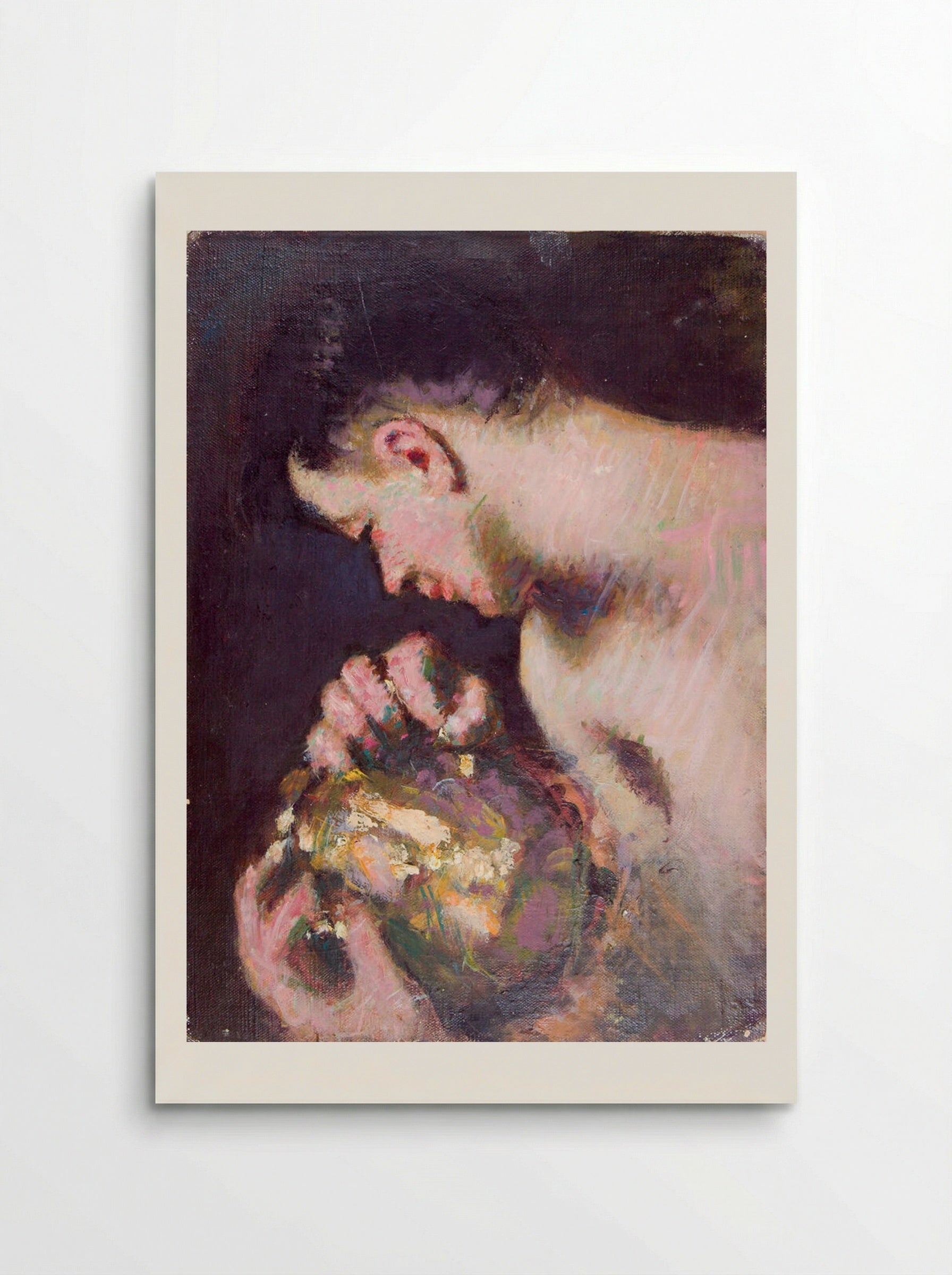 Portrait of a Young Man Holding a Coffeepot - Denman Waldo Ross - Poster