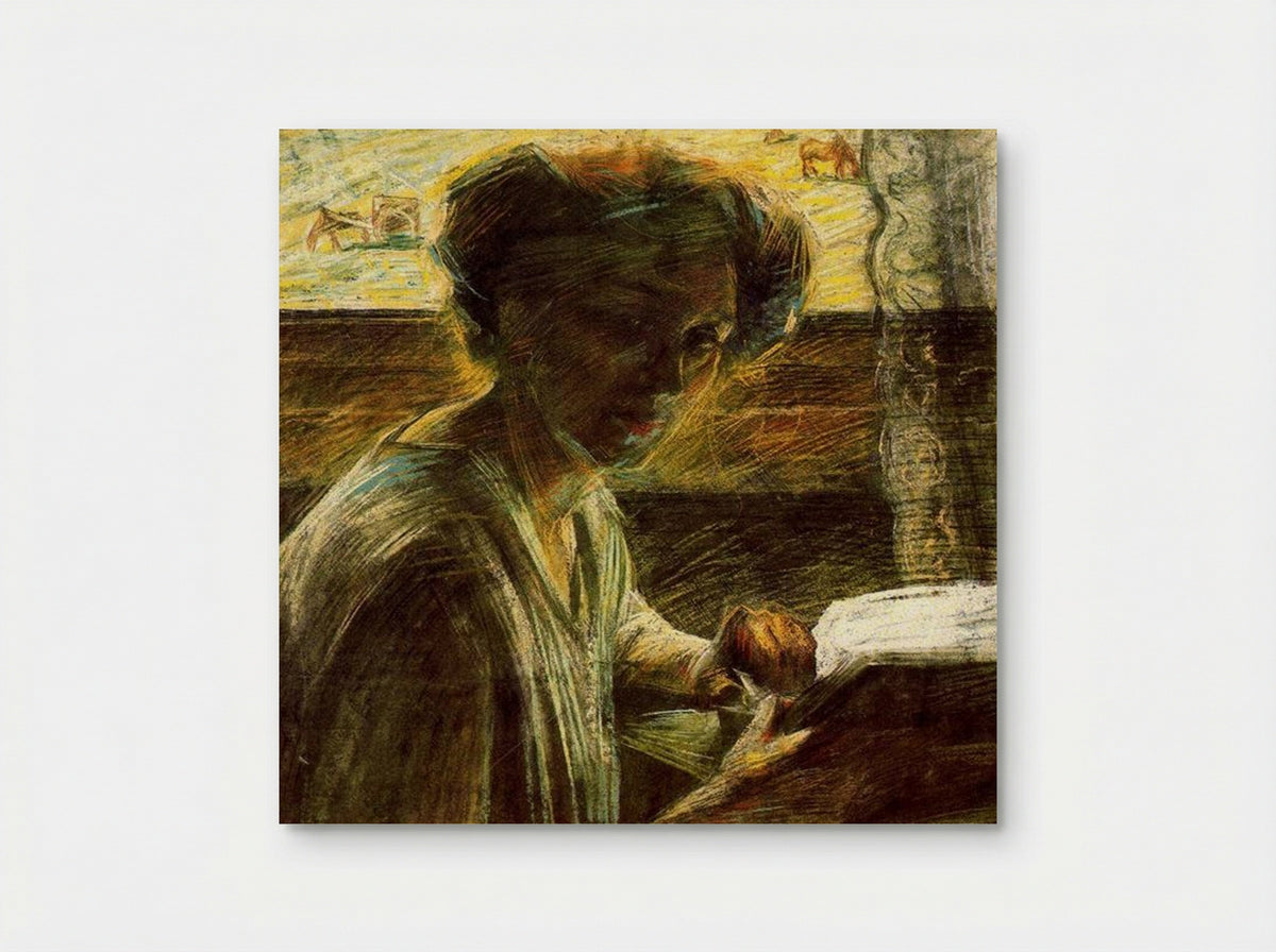 Portrait of a Young Woman - Umberto Boccioni - Poster