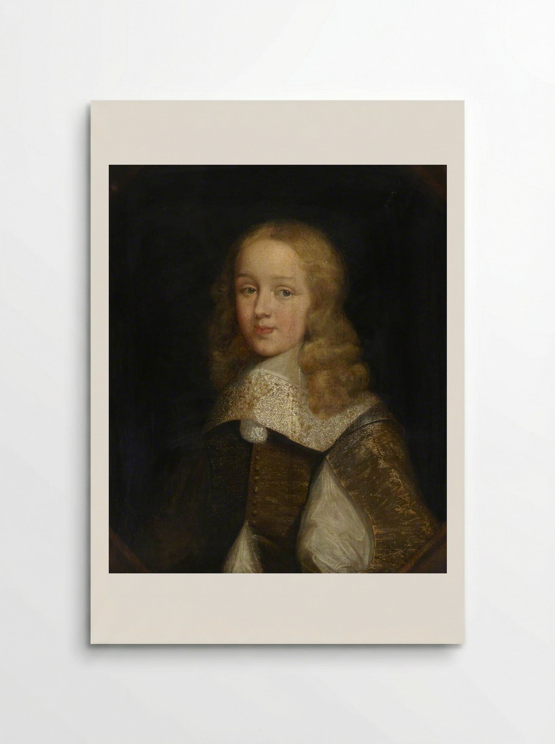 Portrait of a Youth - Fine Art Print - Poster
