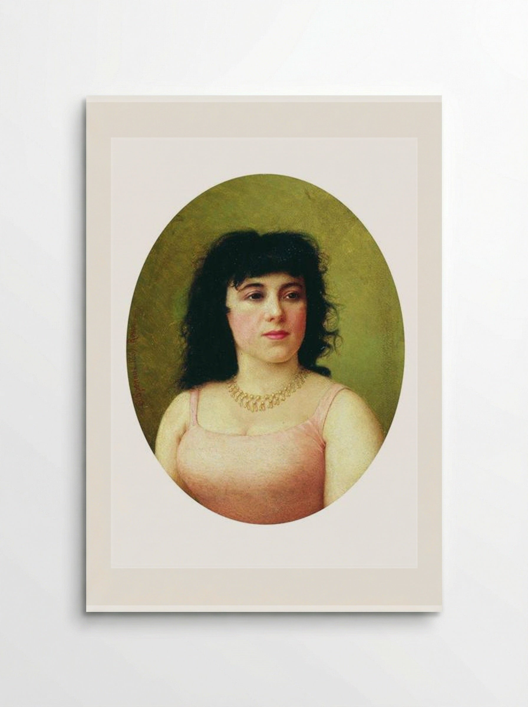 Portrait of an Italian ballerina Virginia Zucchi - Fyodor Bronnikov - Poster