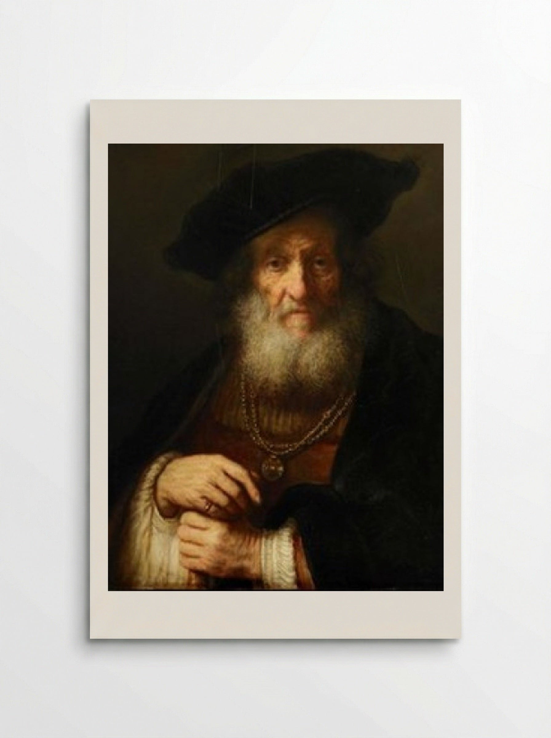 Portrait of an Old Man - Rembrandt Harmensz. van Rijn - Poster