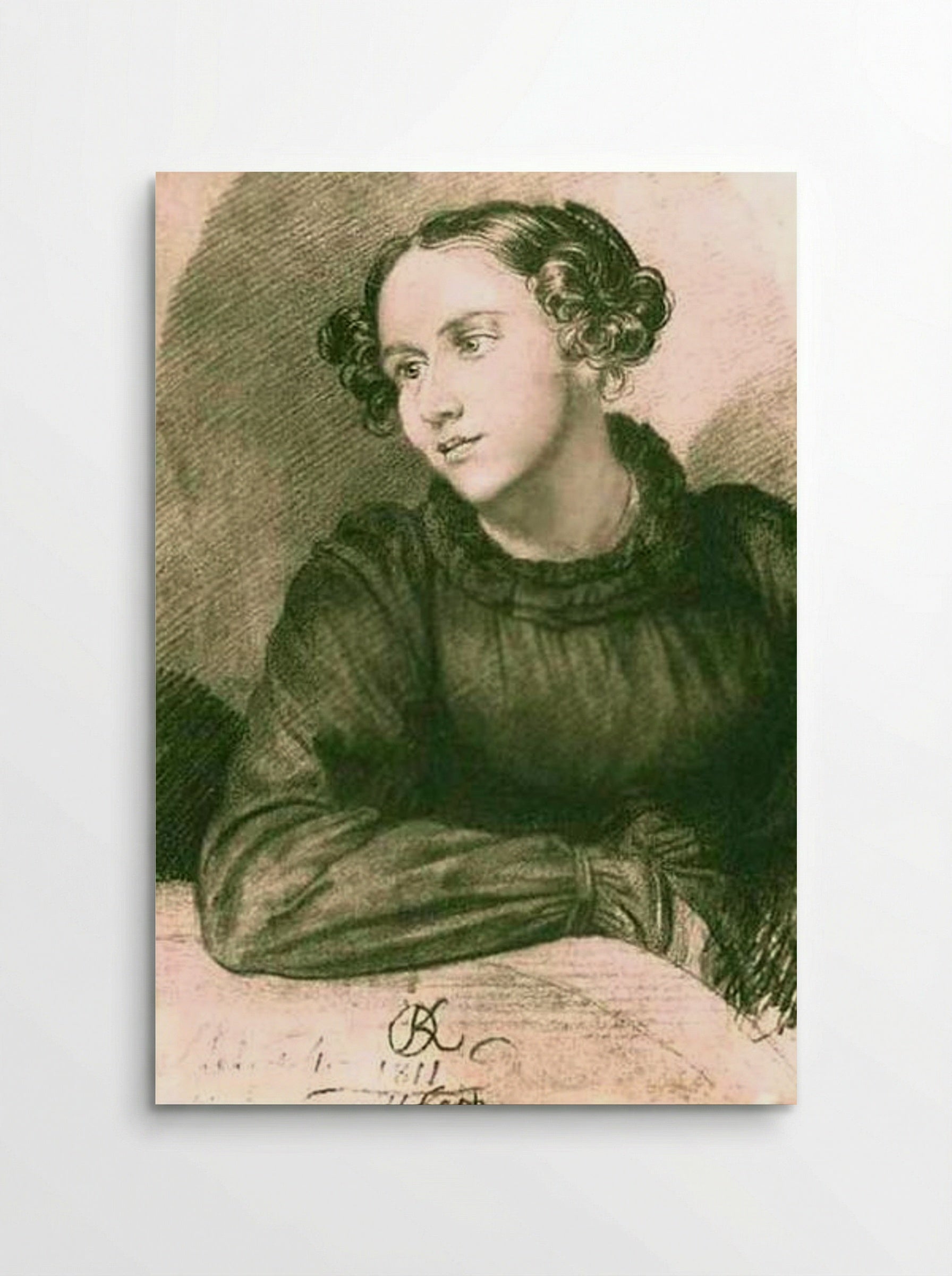 Portrait of an Unknown Woman - Orest Kiprensky - Poster