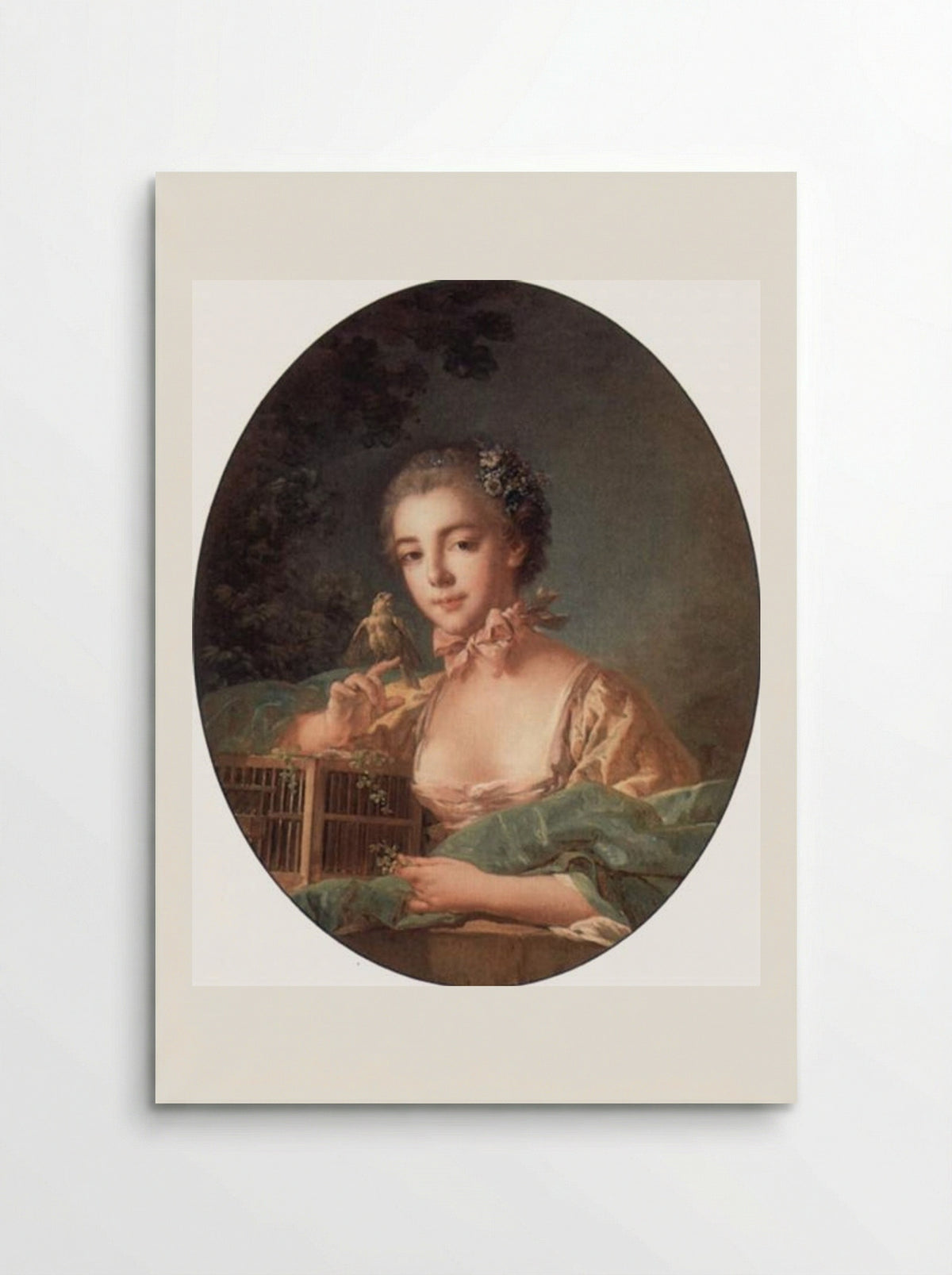 Portrait of the Artist's Daughter - François Boucher - Poster