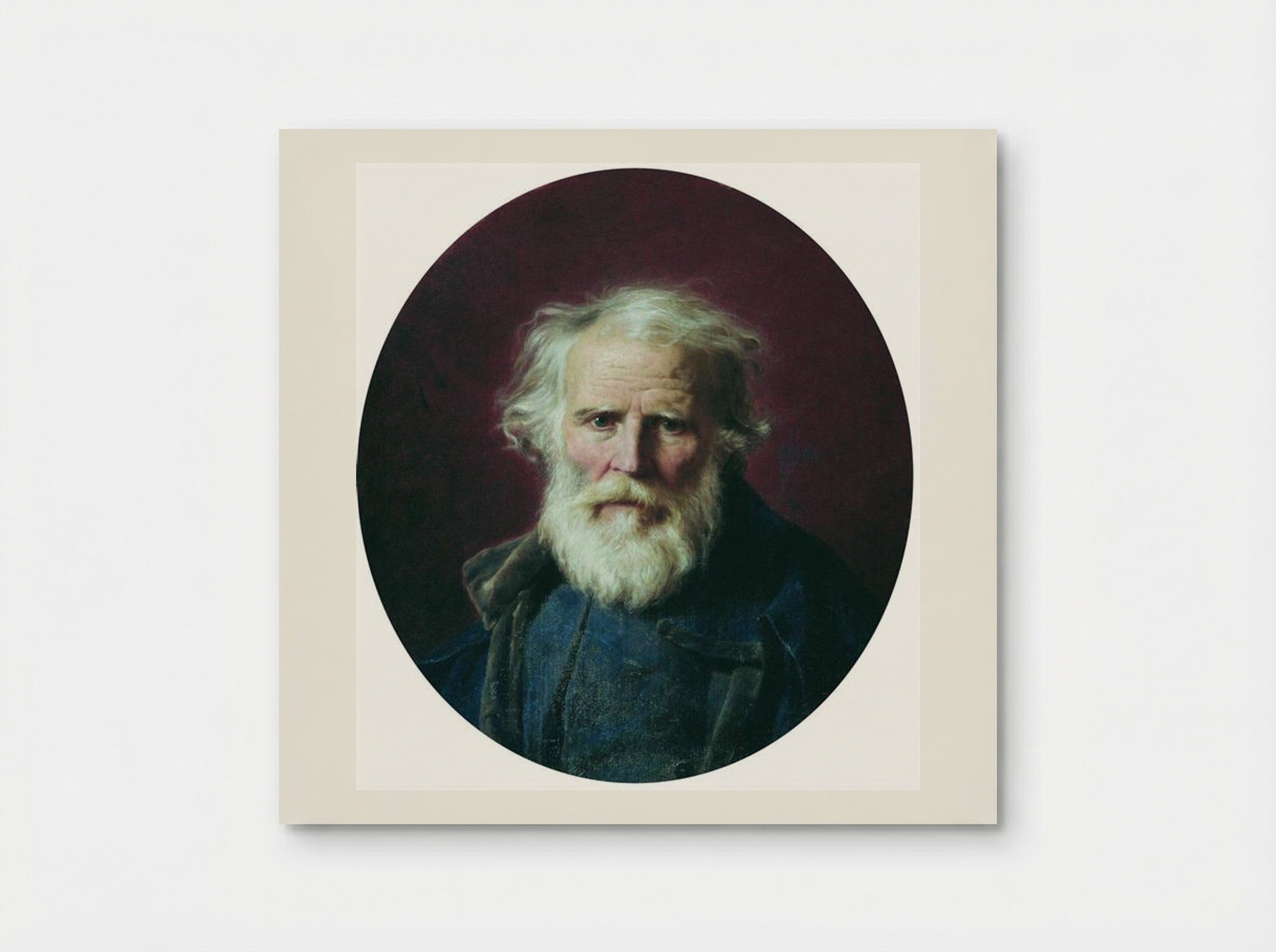 Portrait of the Artist's Father - Fyodor Bronnikov - Poster