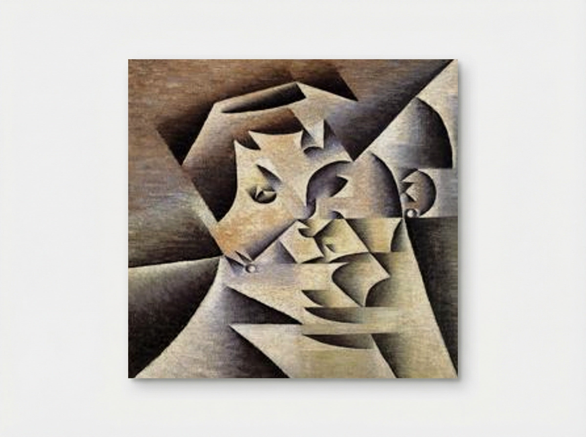 Portrait of the Artist's Mother - Juan Gris - Poster