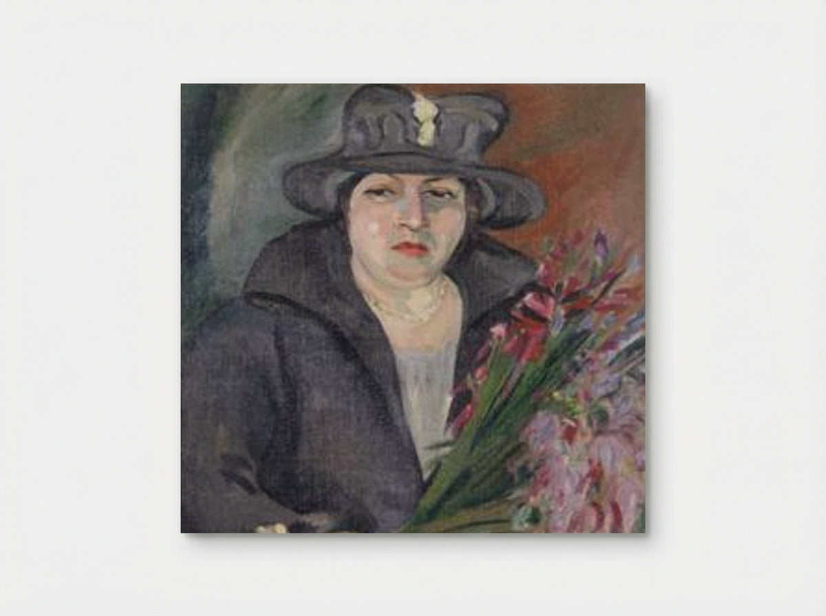Portrait of the Artist's Mother - Irma Stern - Poster