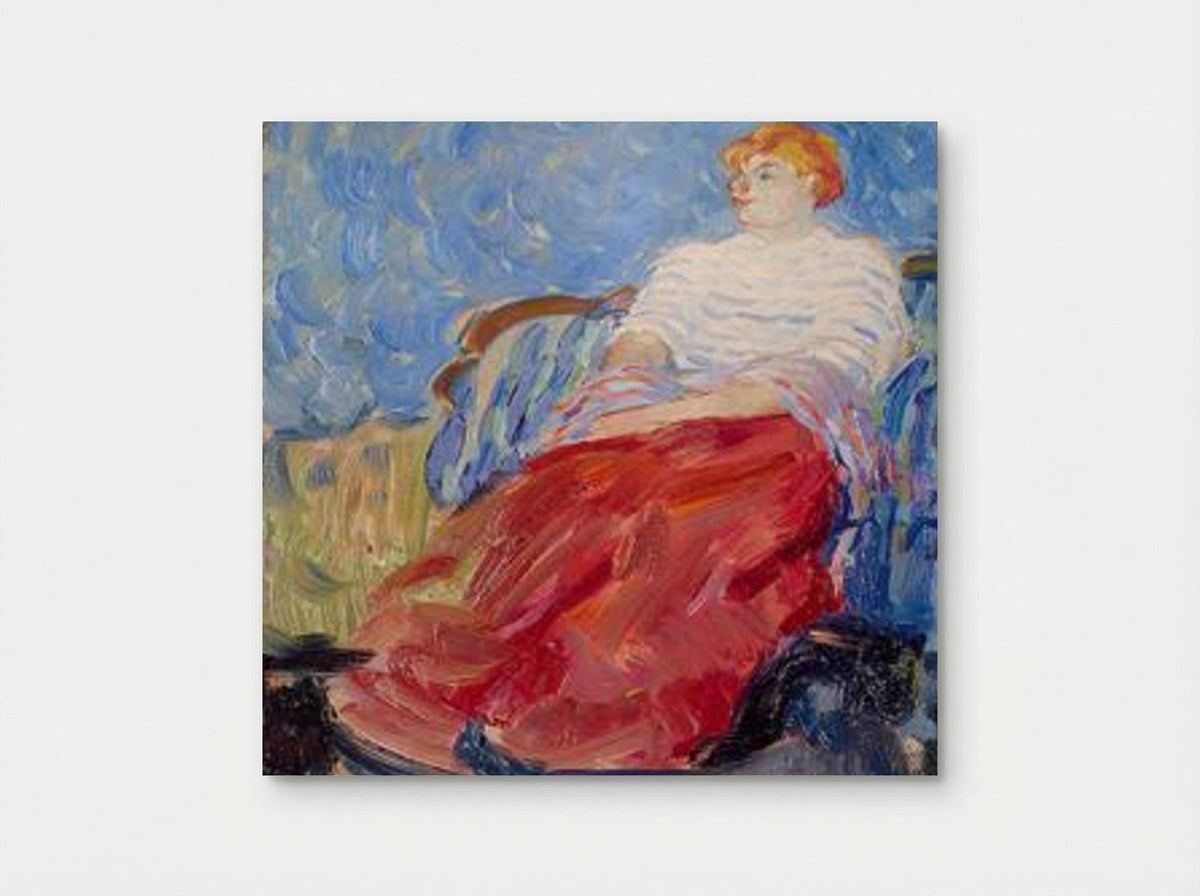 Portrait of the Artist's Sister, Suzanne Dufy - Raoul Dufy - Poster