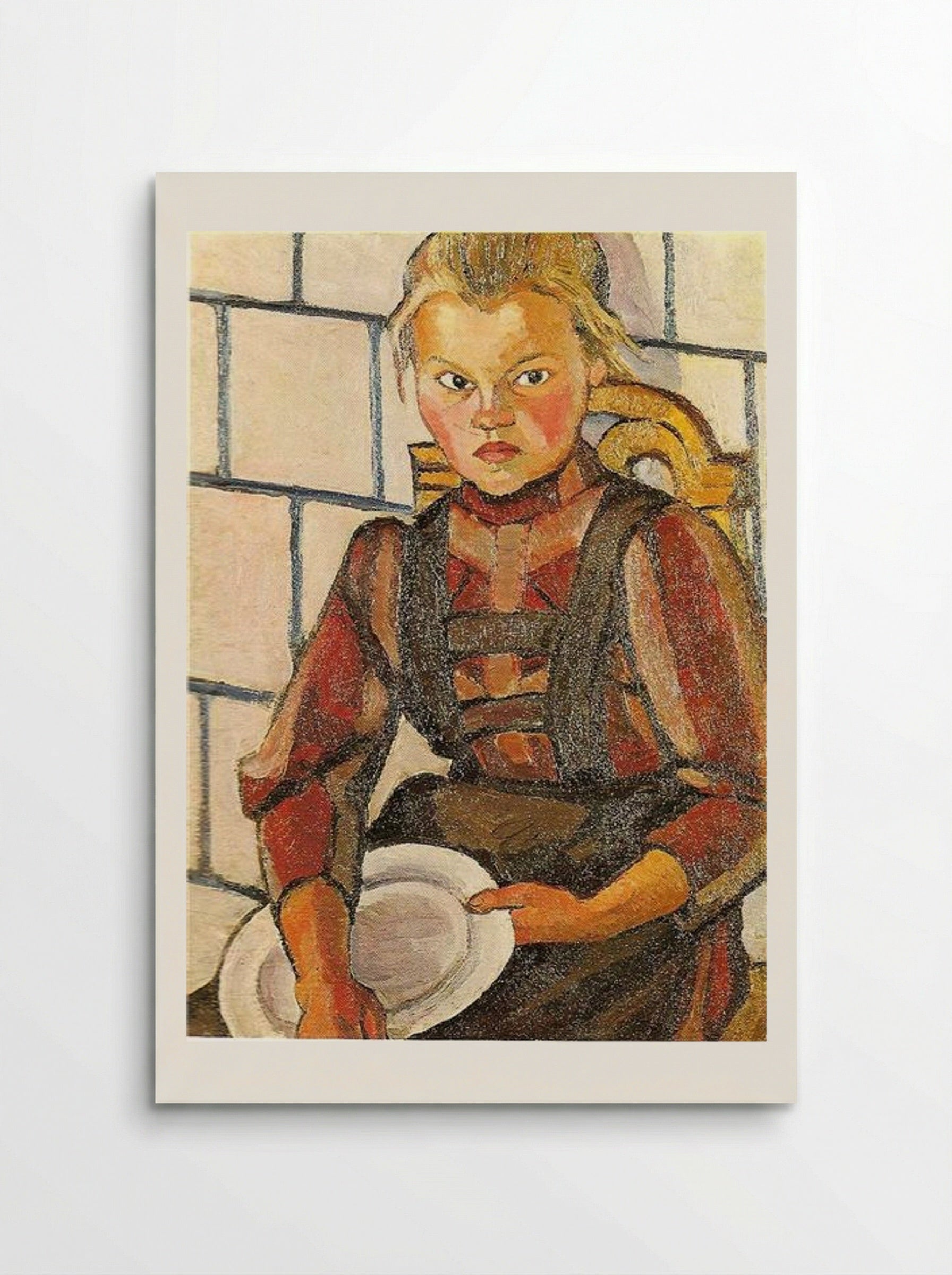 Portrait of the Artist's Sister - Lyubov Popova - Poster