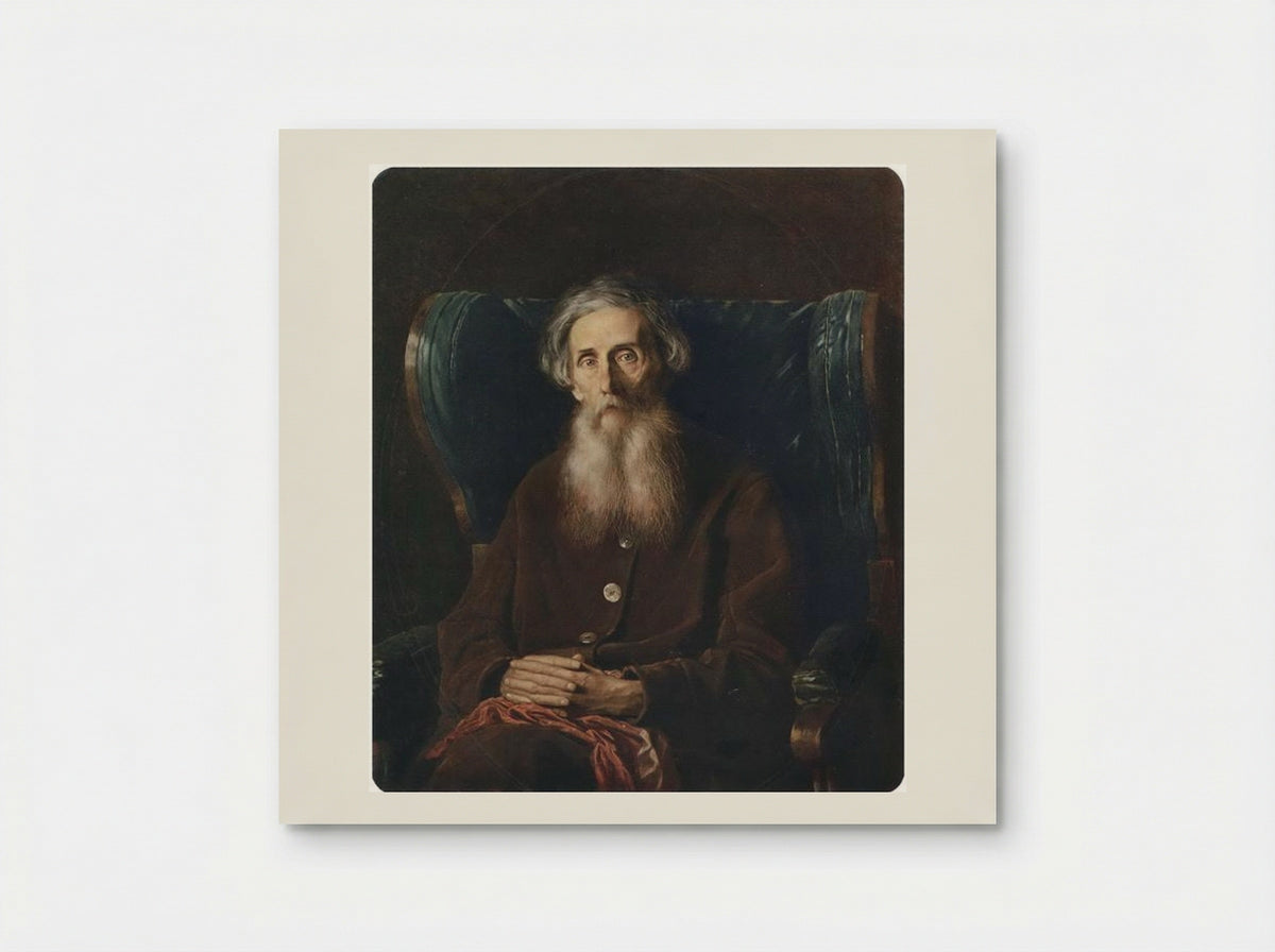 Portrait of the Author Vladimir Dahl - Vasily Perov - Poster