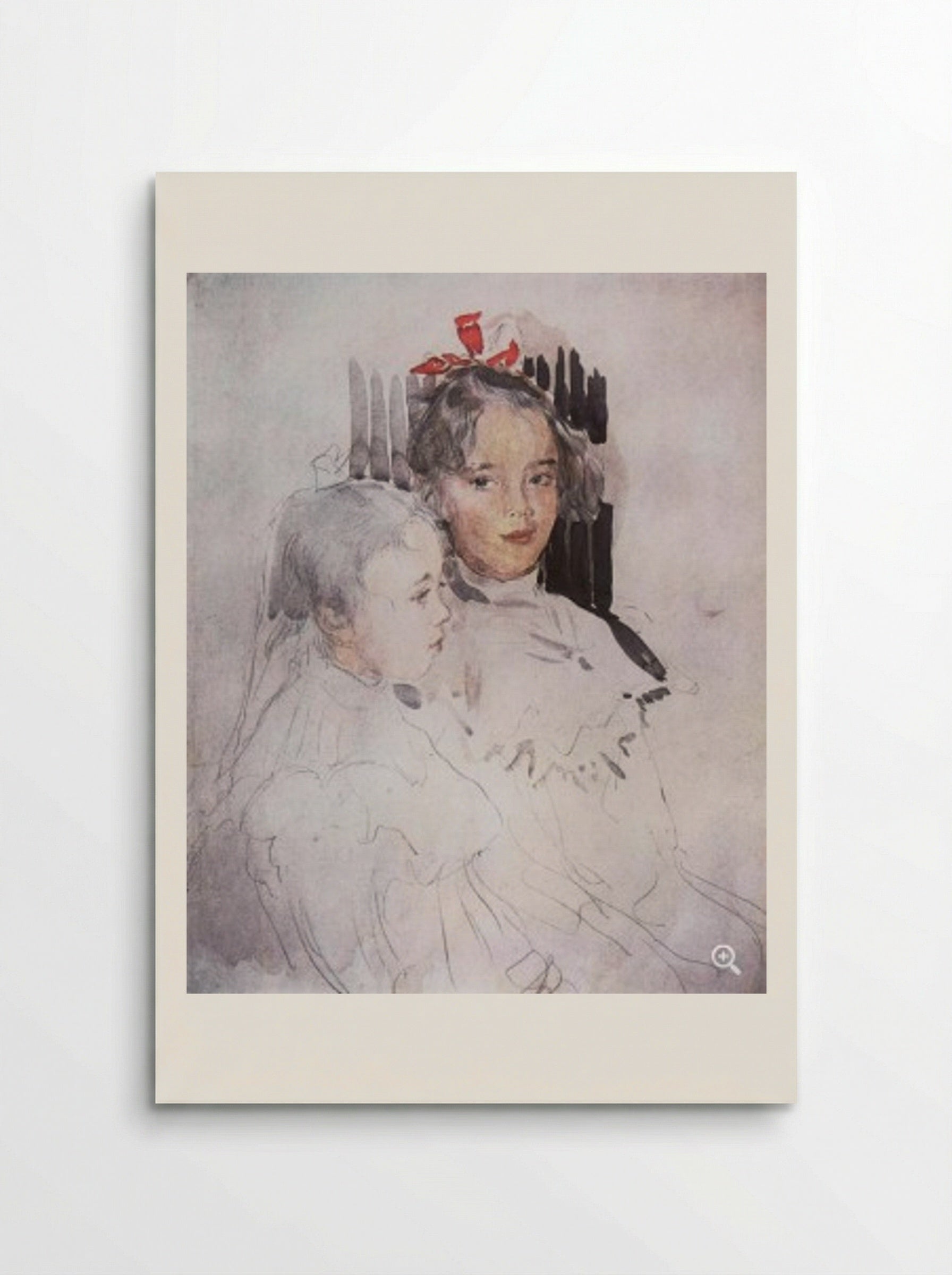 Portrait of the Children of S. Botkin - Valentin Serov - Poster