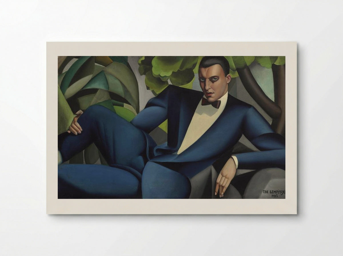 Portrait of the Marquis d'Afflito - Tamara de Lempicka - Poster