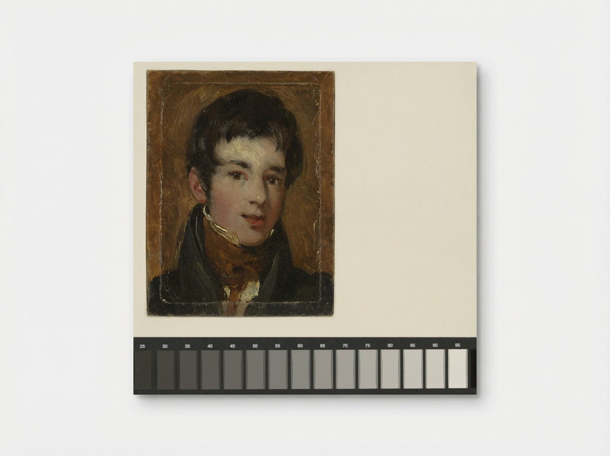 Portrait of the Painter James Holland - William Henry Hunt - Poster