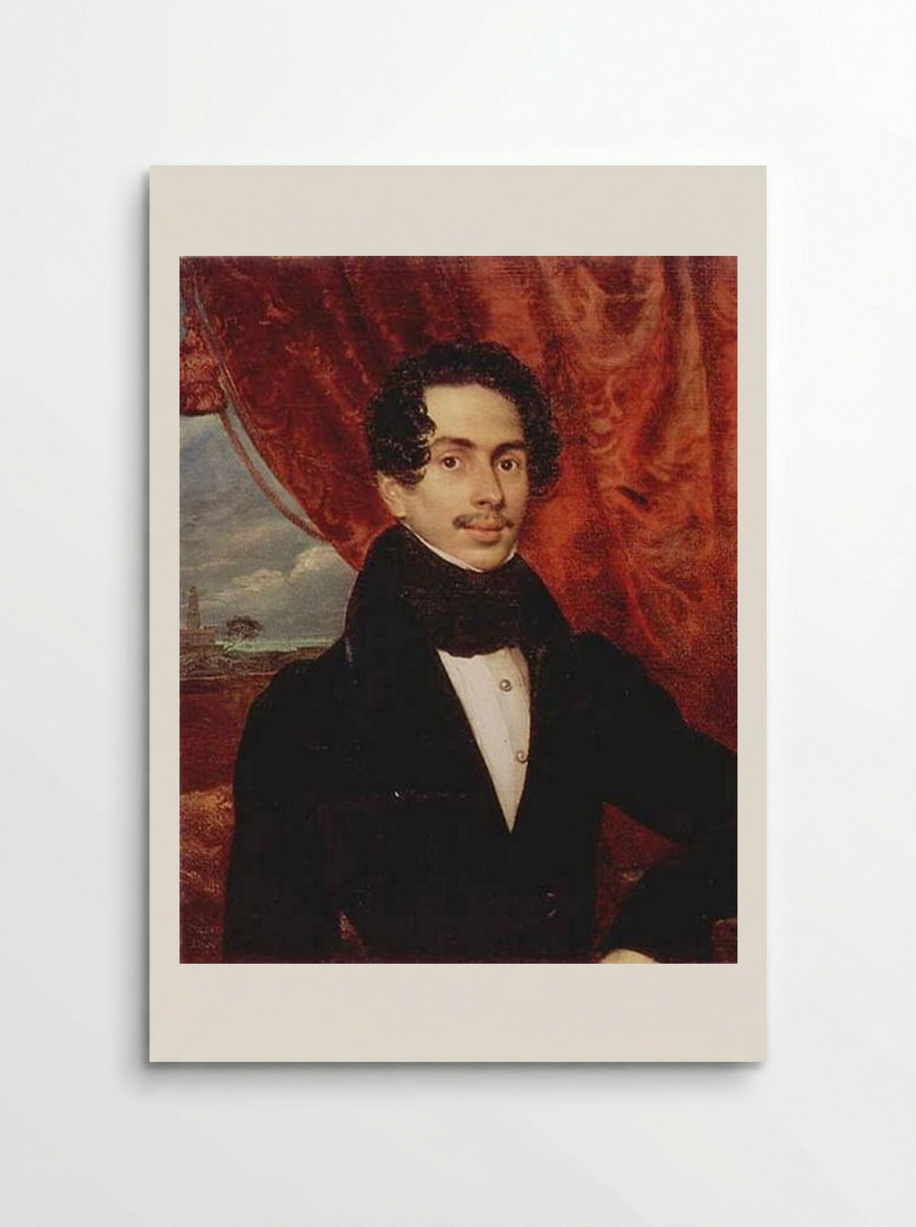 Portrait of the Prince F. A. Golitsyn - Orest Kiprensky - Poster
