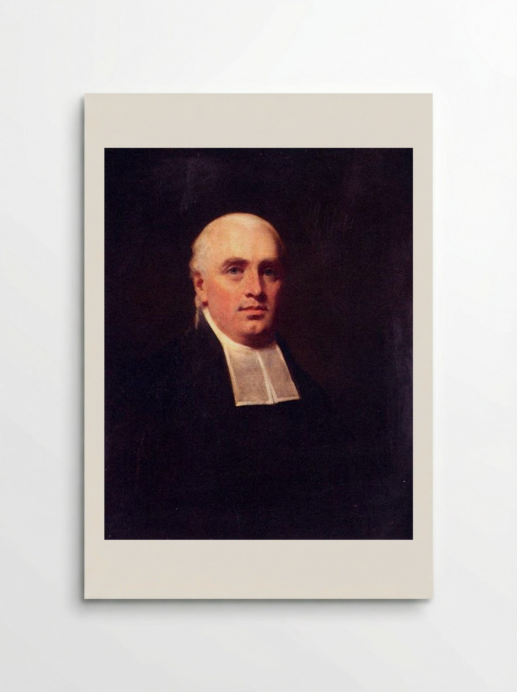 Portrait of the Rev. William Paul - Henry Raeburn - Poster