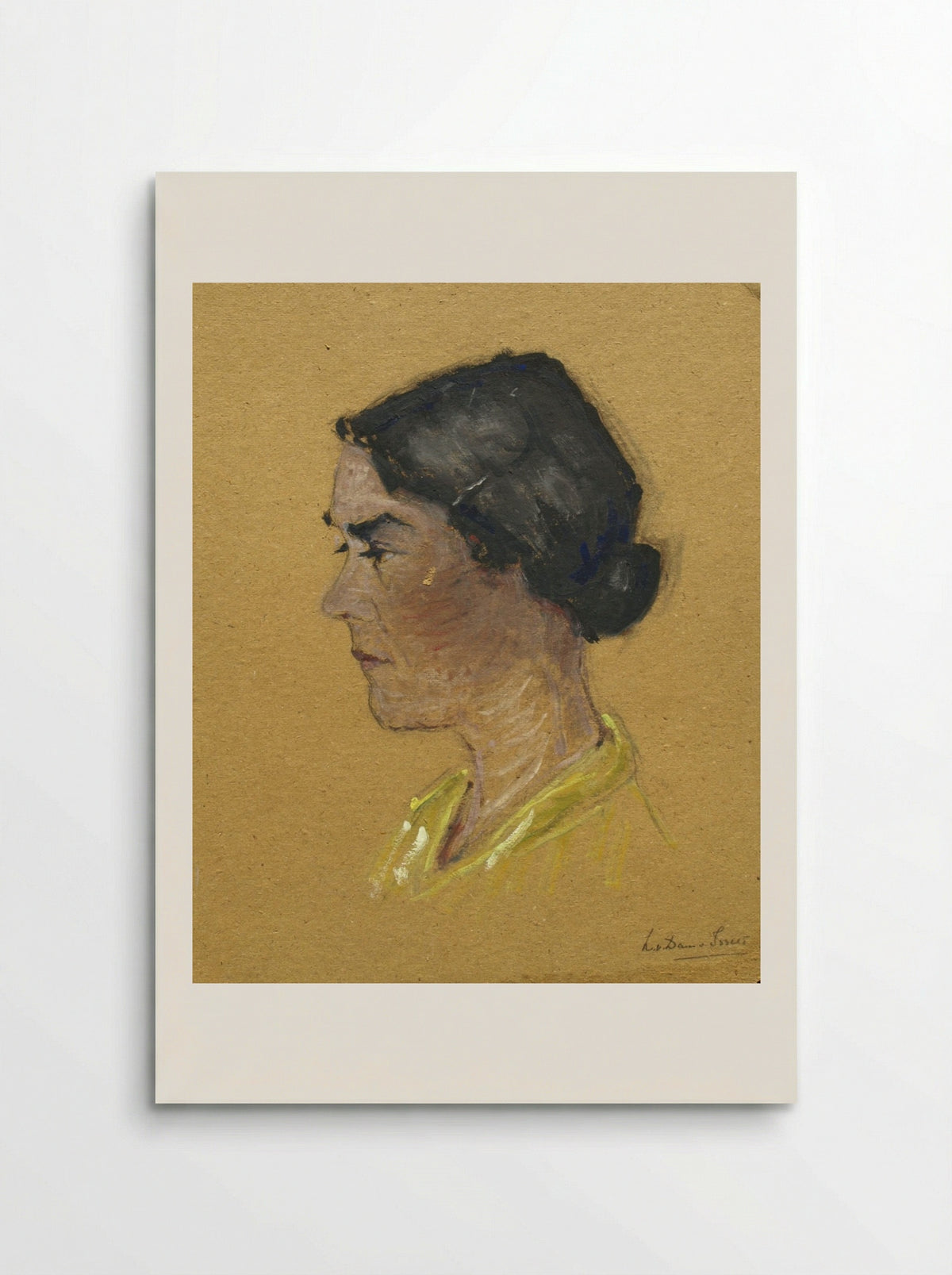 Portret (Lucie van Dam van Isselt) - Lucie van Dam van Isselt - Poster