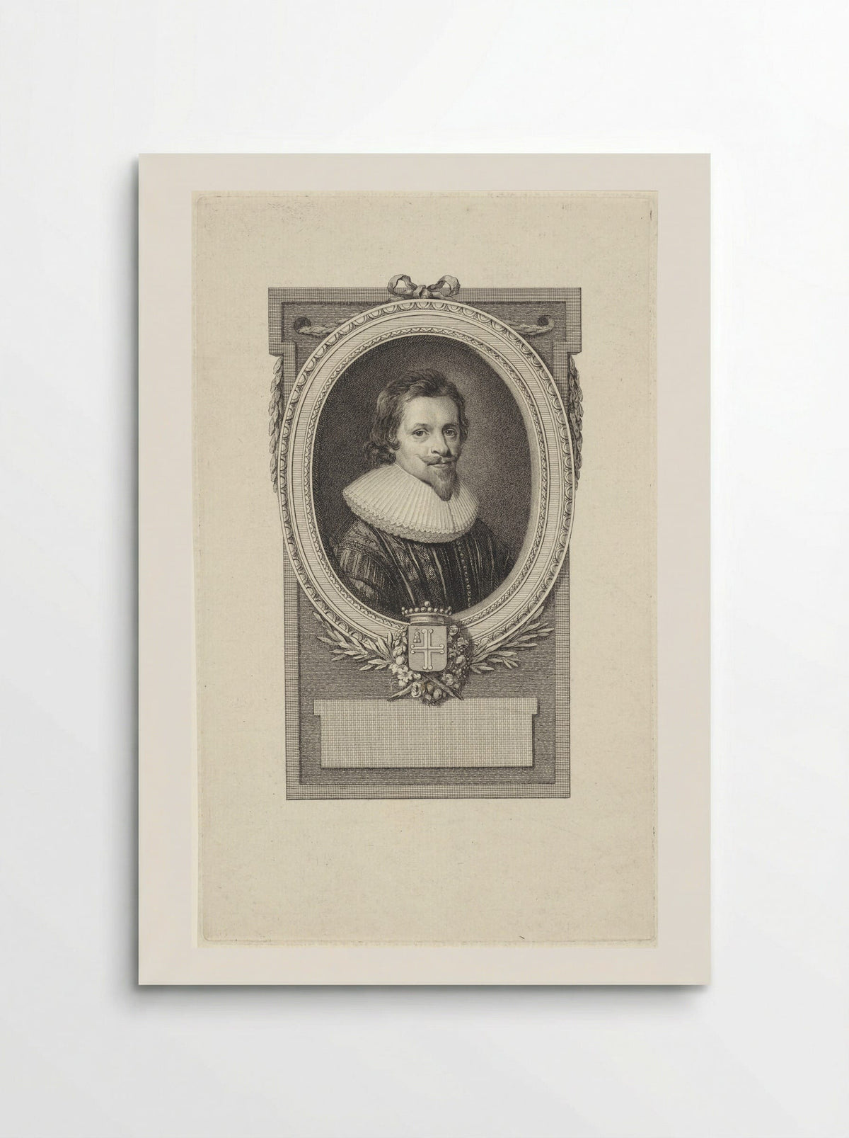 Portret van Alexander van der Capellen - Reinier Vinkeles - Poster