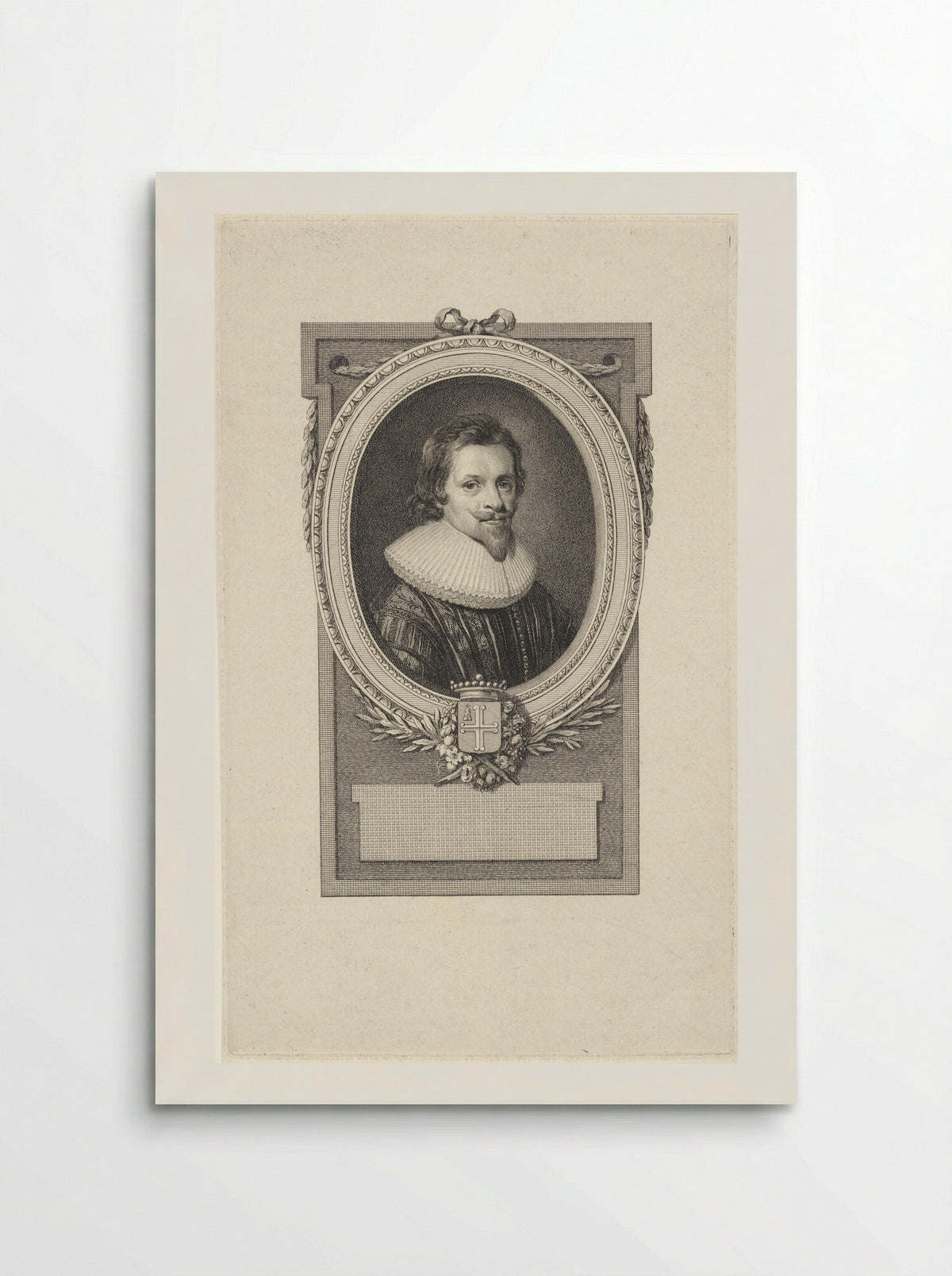 Portret van Alexander van der Capellen - Reinier Vinkeles - Poster