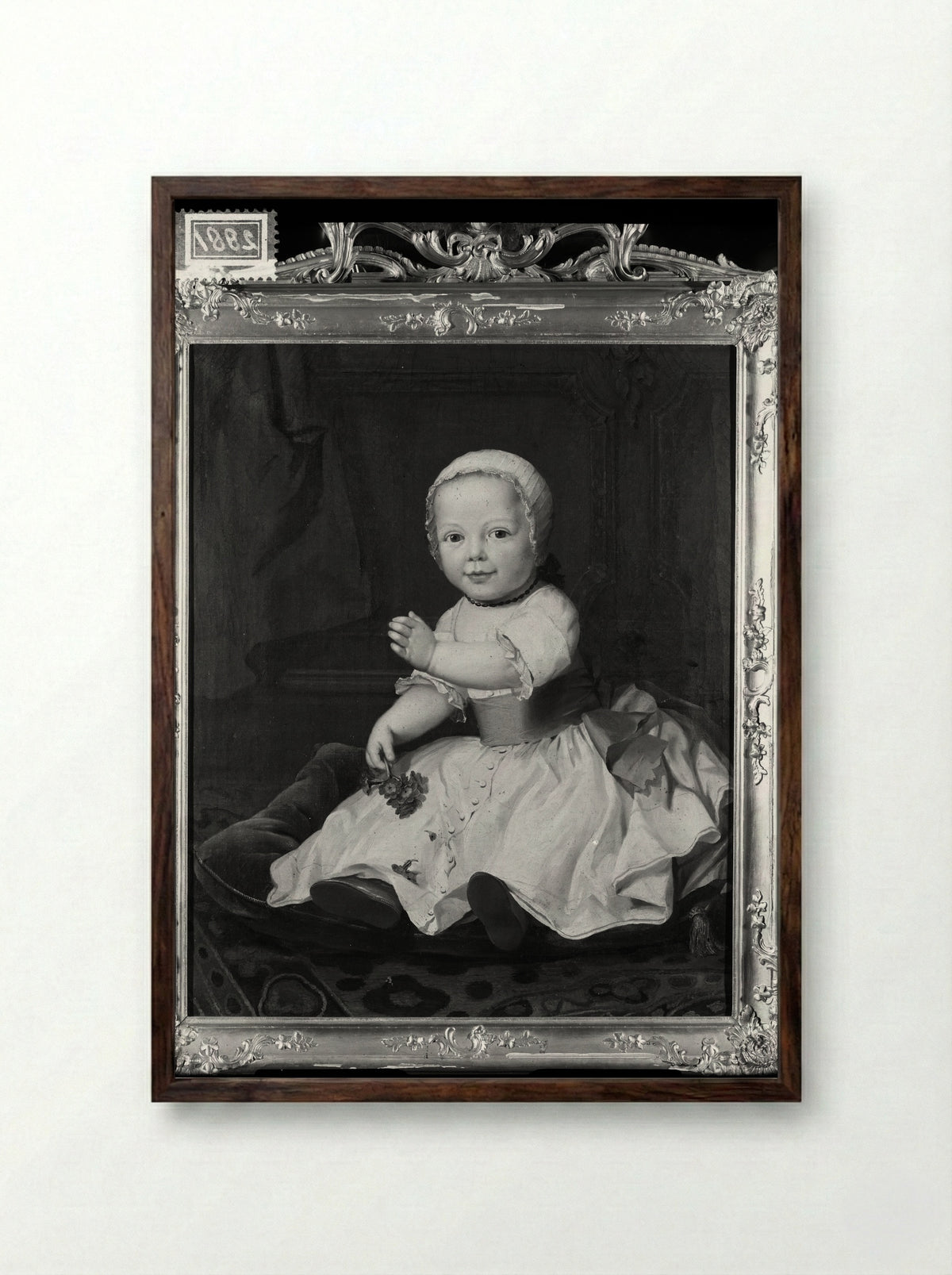 Portret van Carel baron van Boetzelaer - Jean Humbert - Framed Print Dark Wood