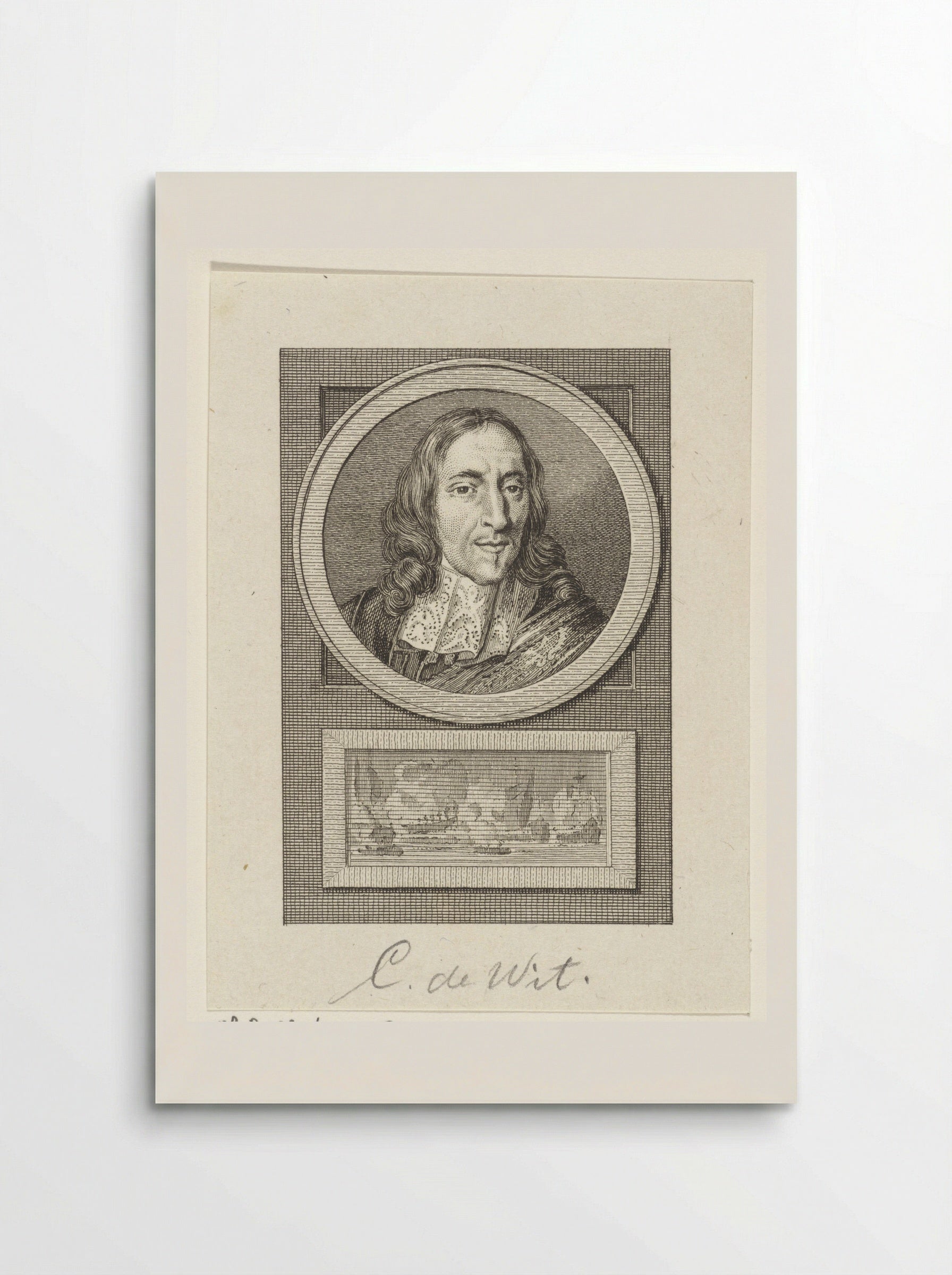 Portret van Cornelis de Witt - Reinier Vinkeles - Poster