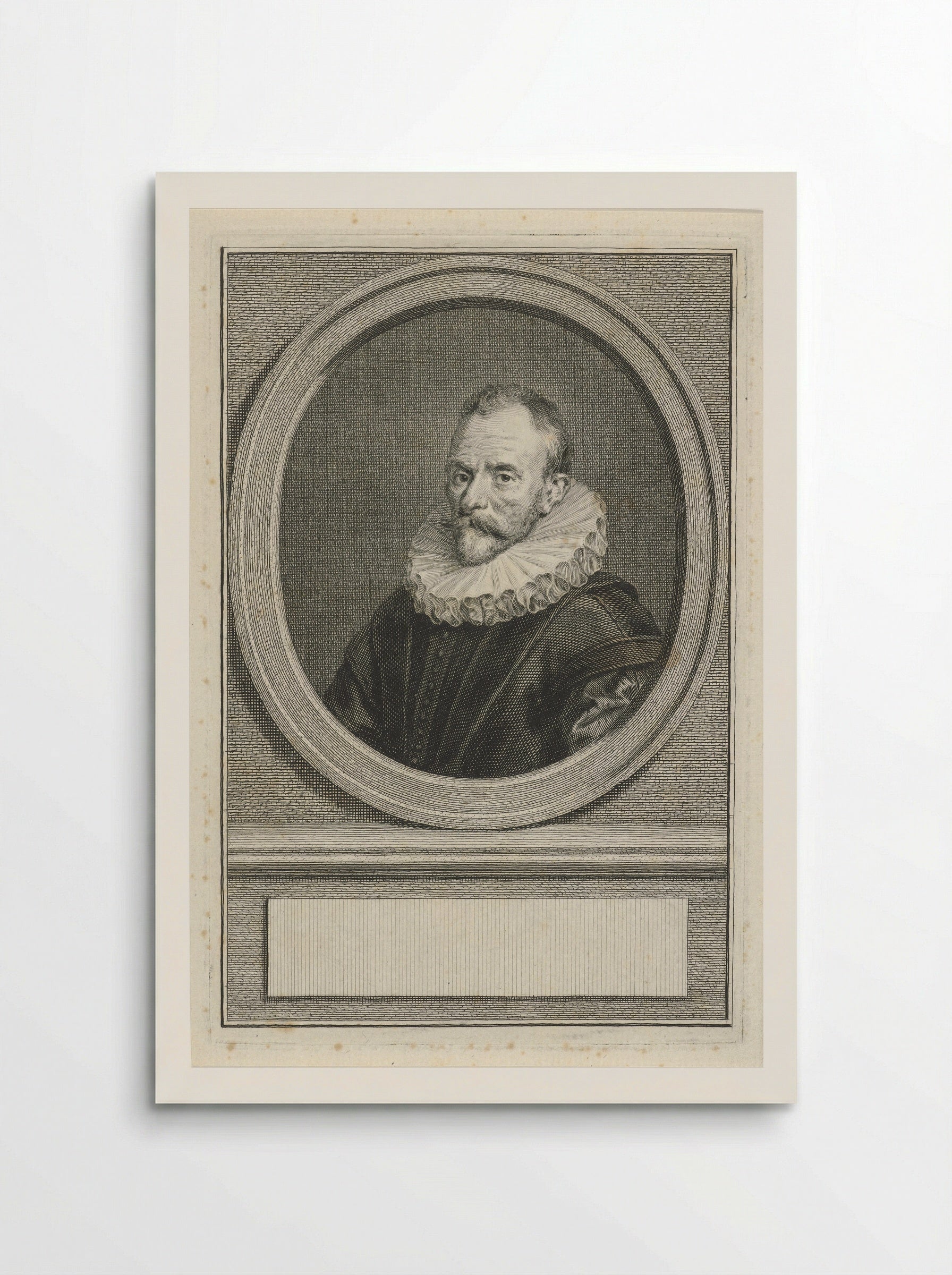 Portret van Cornelis van Aersens - Jacob Houbraken - Poster