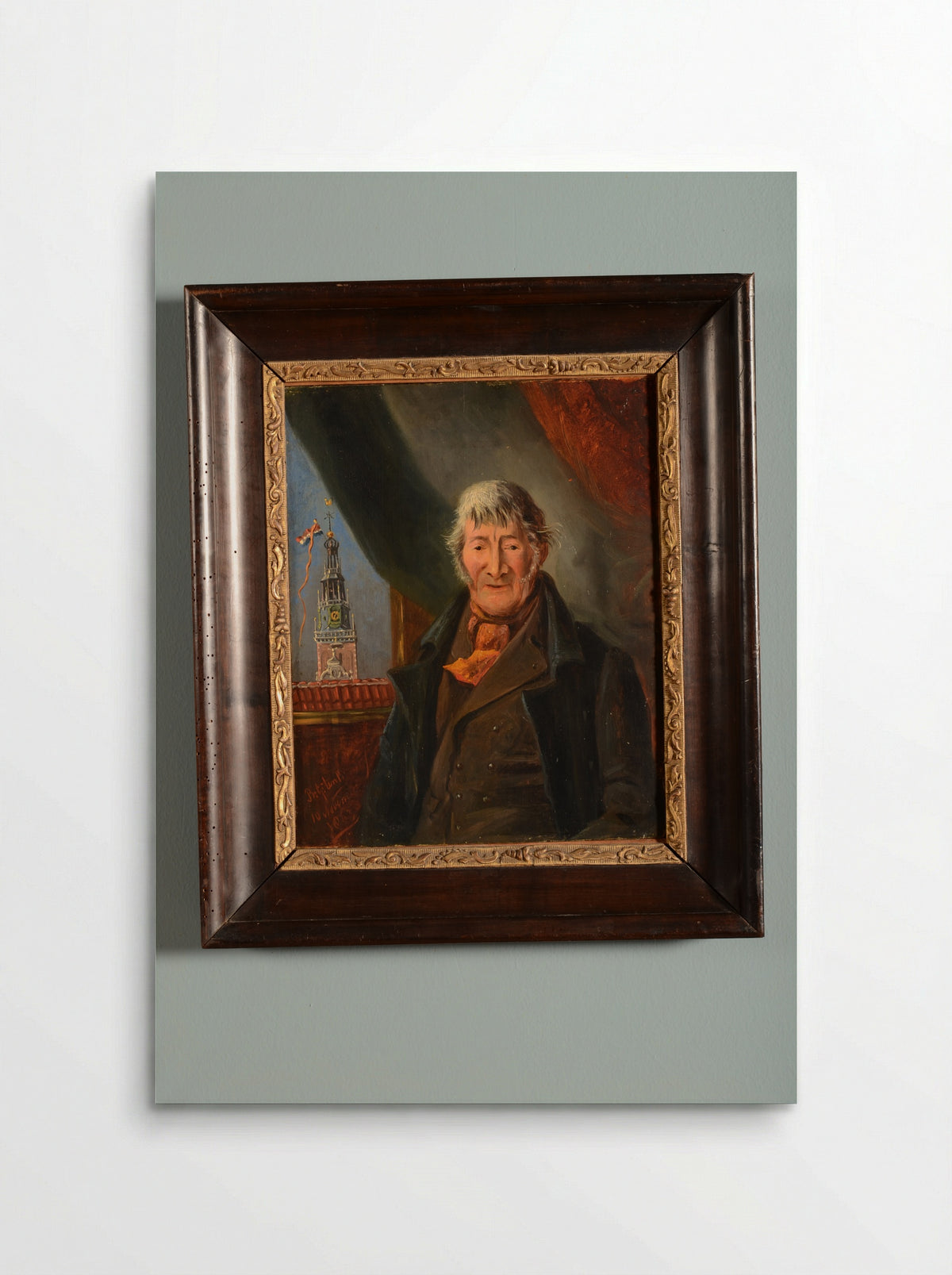 Portret van Floris van Schagen - Bernardus Gerardus ten Berge - Poster