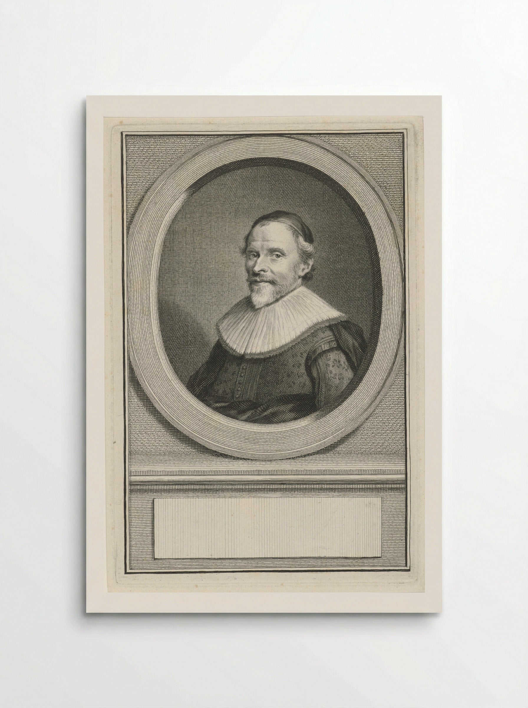 Portret van François van Aerssen - Jacob Houbraken - Poster