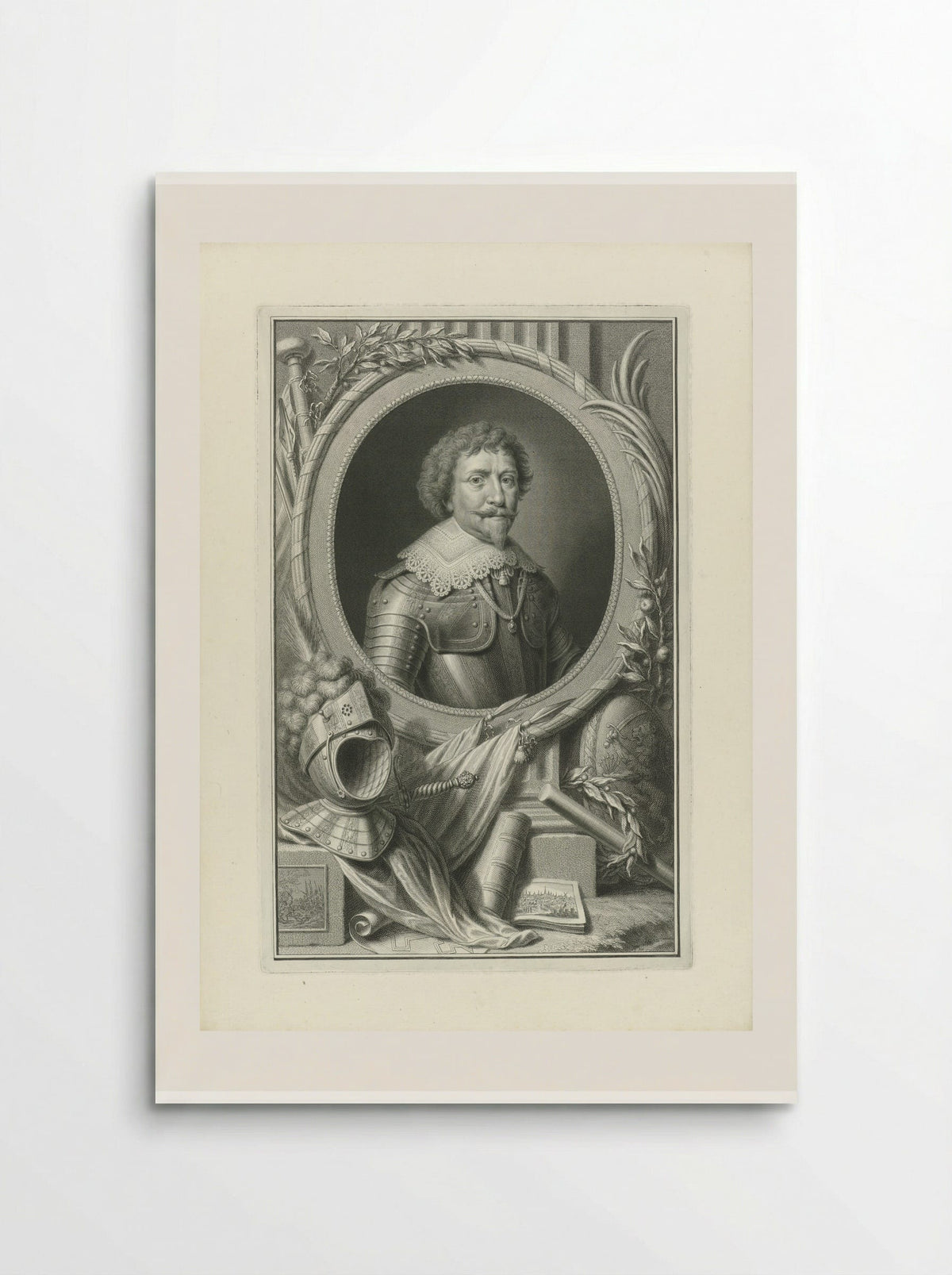 Portret van Frederik Hendrik, prins van Oranje-Nassau - Pieter Tanjé - Poster