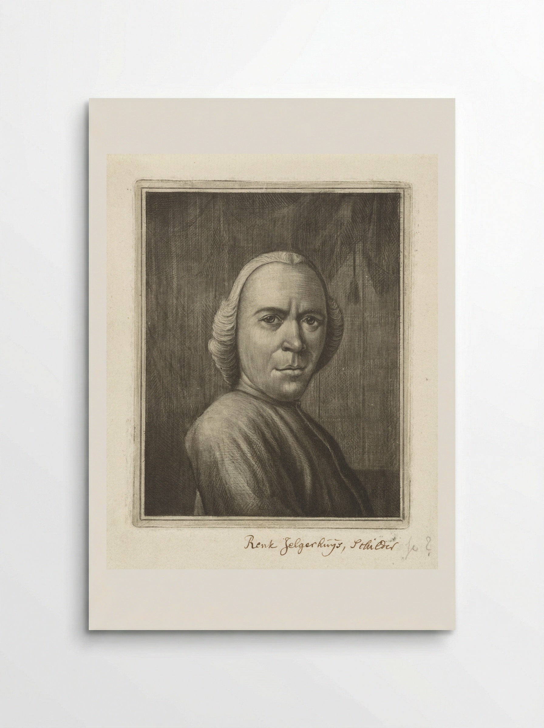 Portret van Hendrik Danielsz. Hooft - Rienk Jelgerhuis - Poster