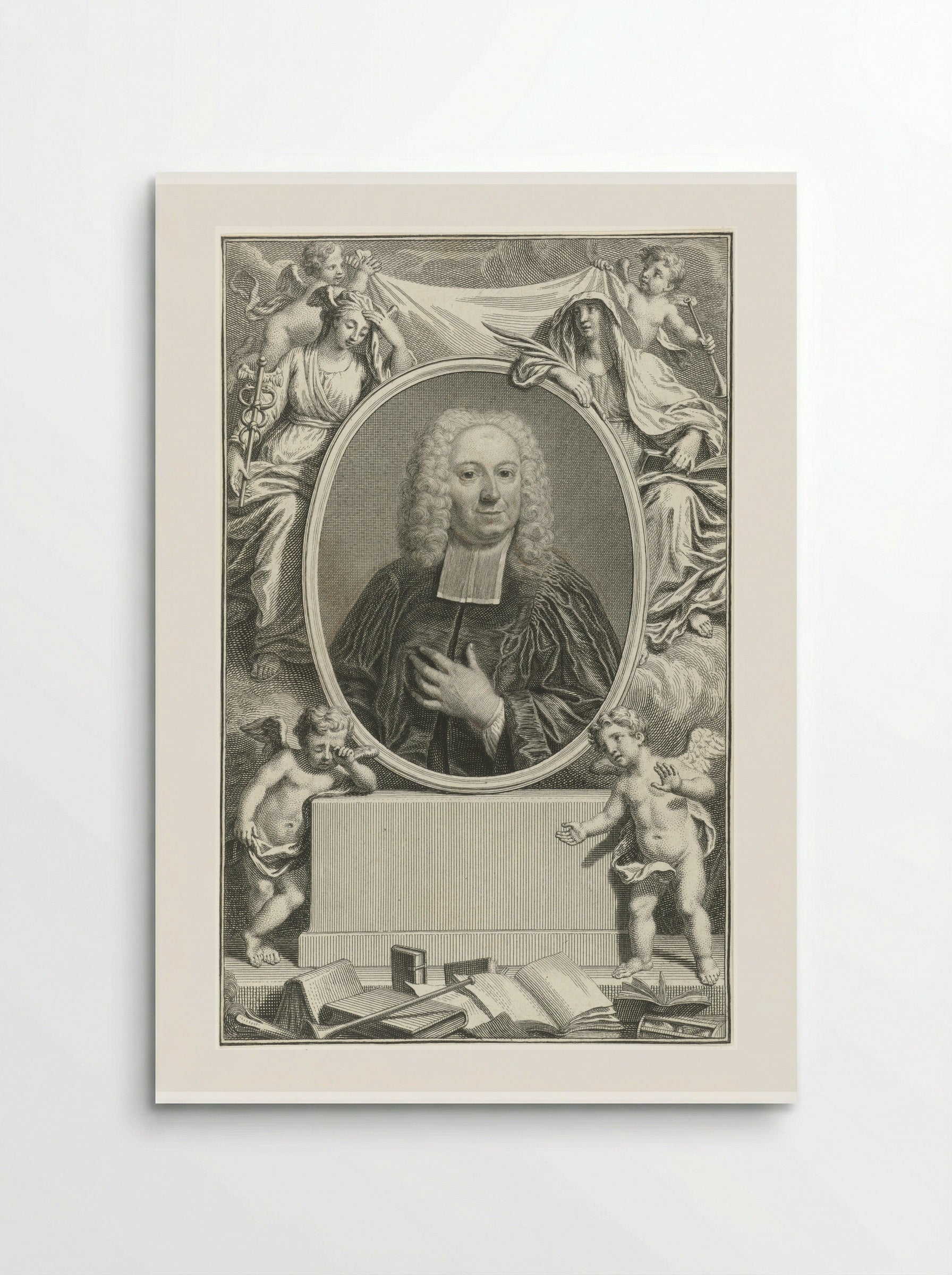 Portret van Henri Châtelain - Pieter Tanjé - Poster