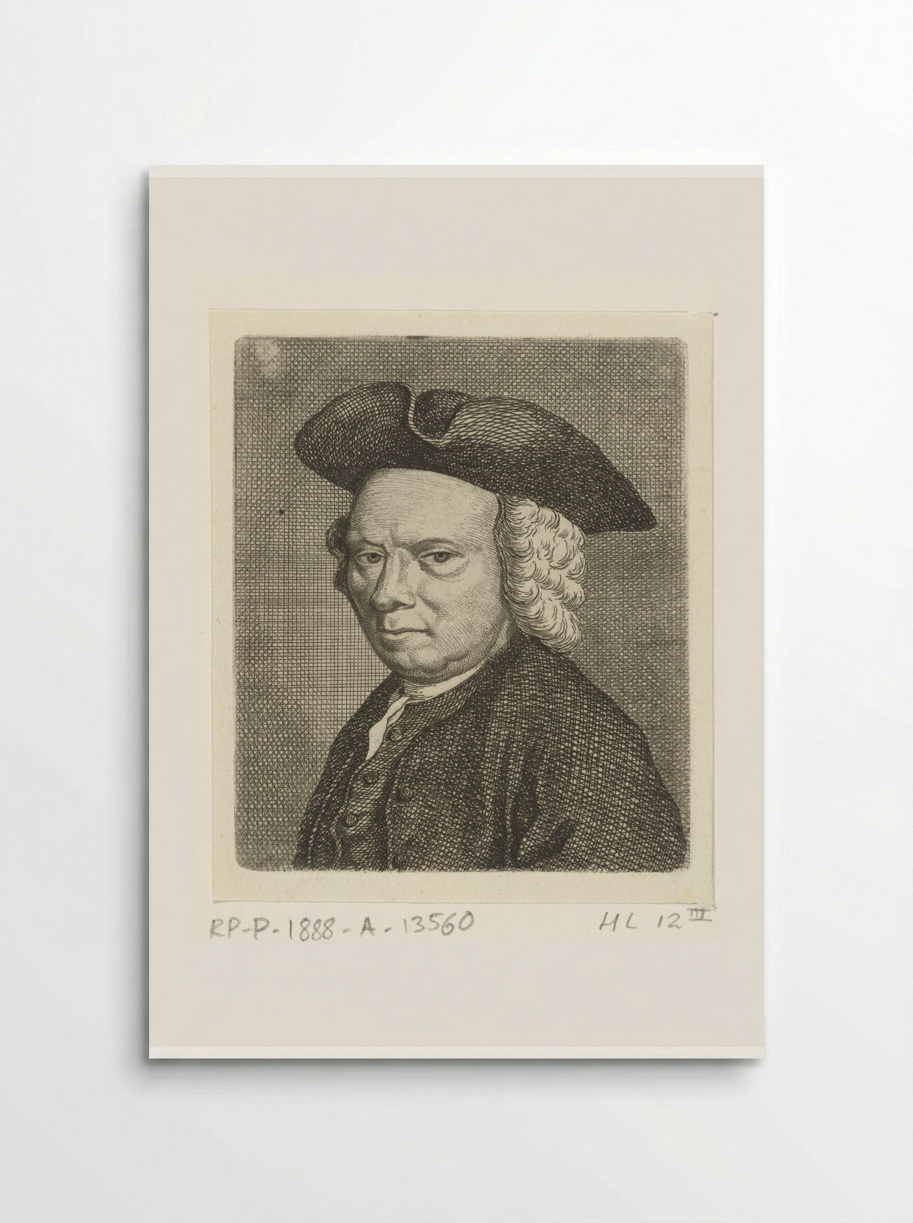 Portret van Herman van Swanevelt - Ernst Willem Jan Bagelaar - Poster