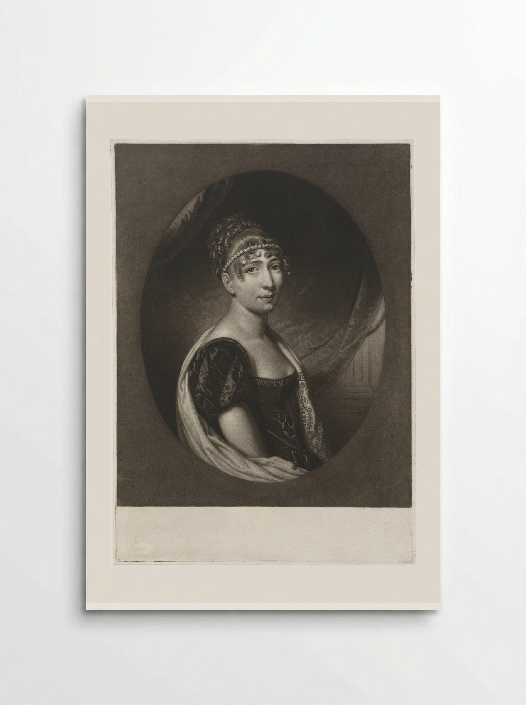 Portret van Hortense Eugénie de Beauharnais, koningin van Holland - Charles Howard Hodges - Poster