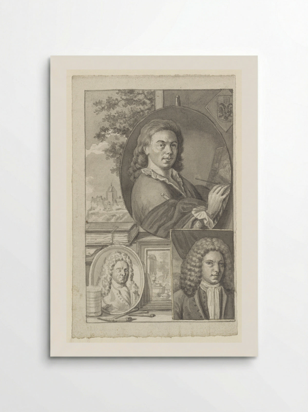 Portret van Jacob Hendrik van Suchtelen - Roeland van Eynden - Poster