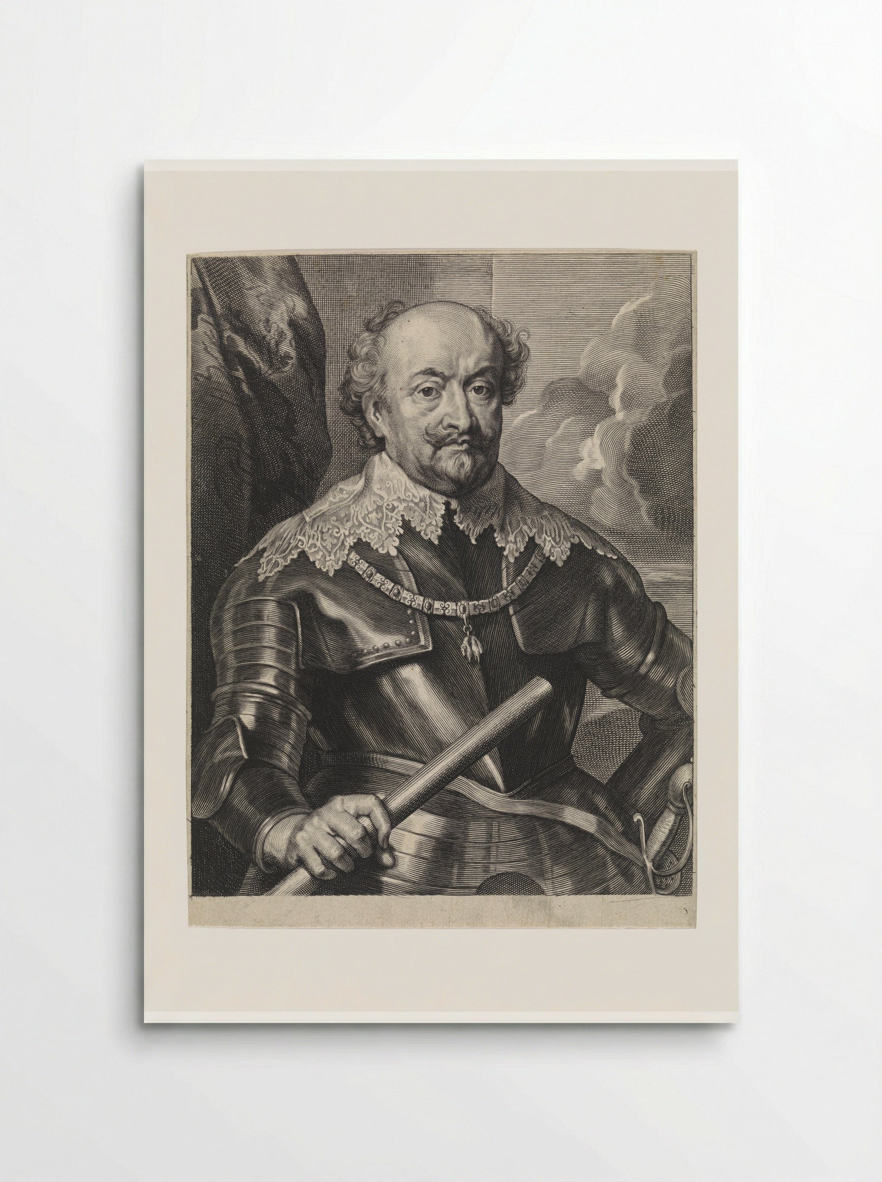 Portret van Jan de Jongste - Paulus Pontius - Poster